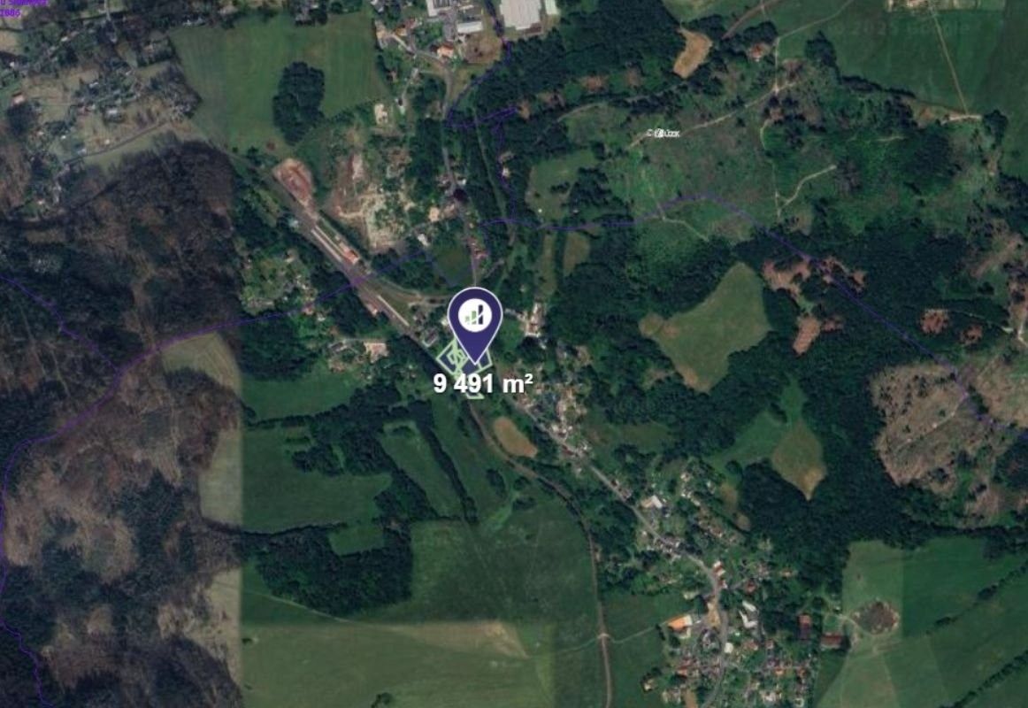 Prodej zahrada - Mikulášovice, 4 746 m²