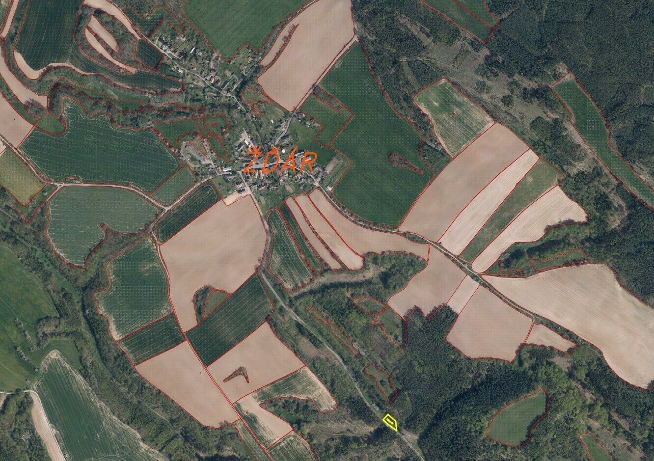 Pozemek · 1 295 m² · Doksy Žďár - 3