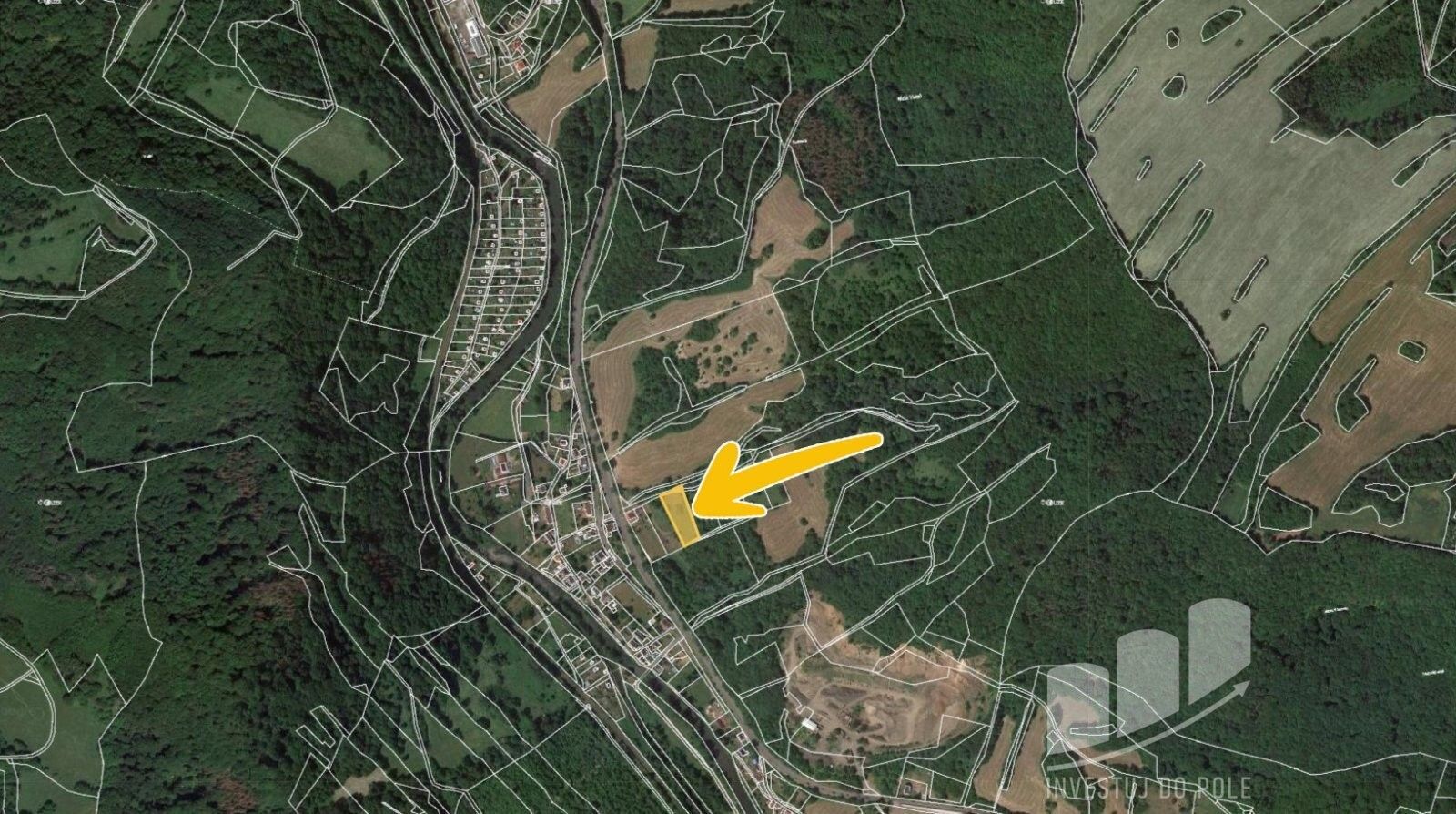 Prodej zemědělský pozemek - Soutěsky, Malá Veleň, 2 597 m²