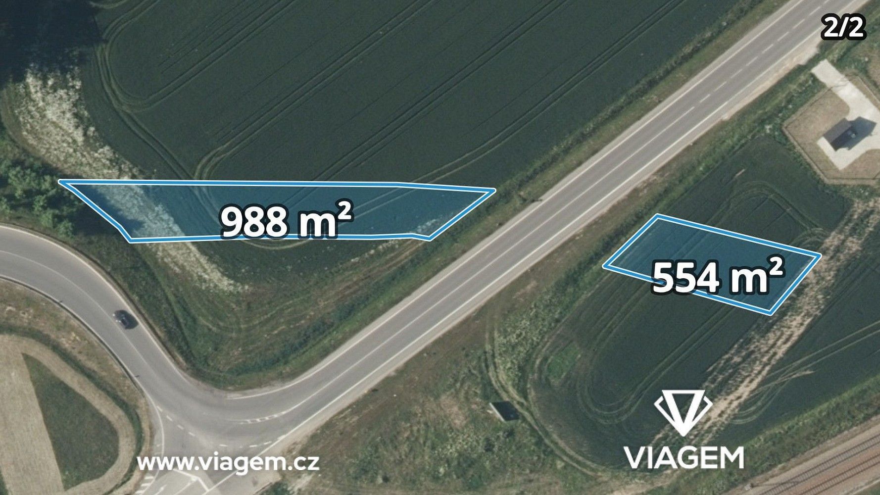 Prodej pozemek pro bydlení - Veselí nad Lužnicí, okres Tábor, Jihočeský kraj - 5