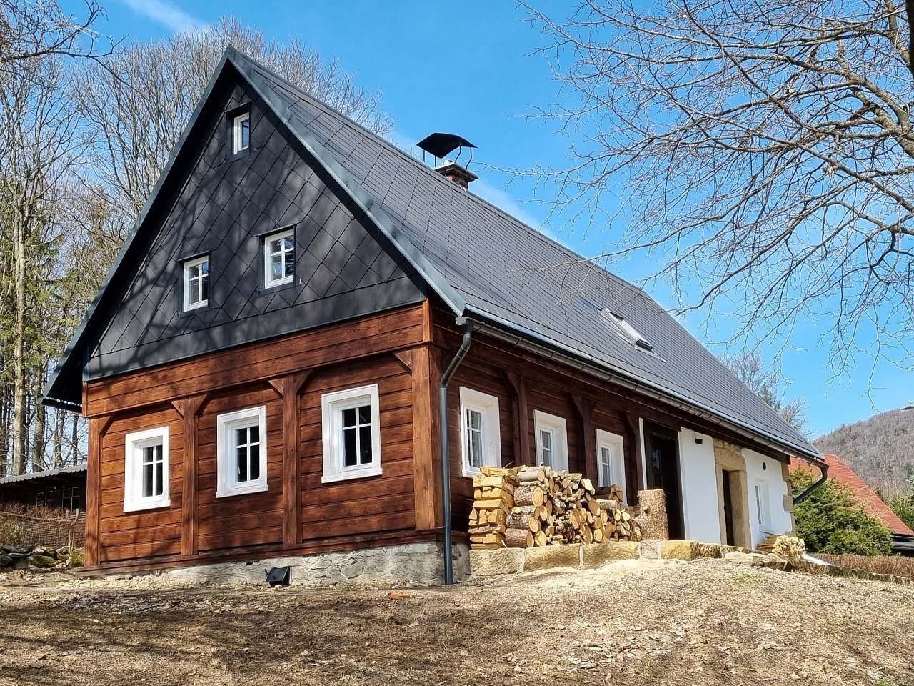 Chaty, Mařenice - Horní Světlá pod Luží, Liberecký kraj
