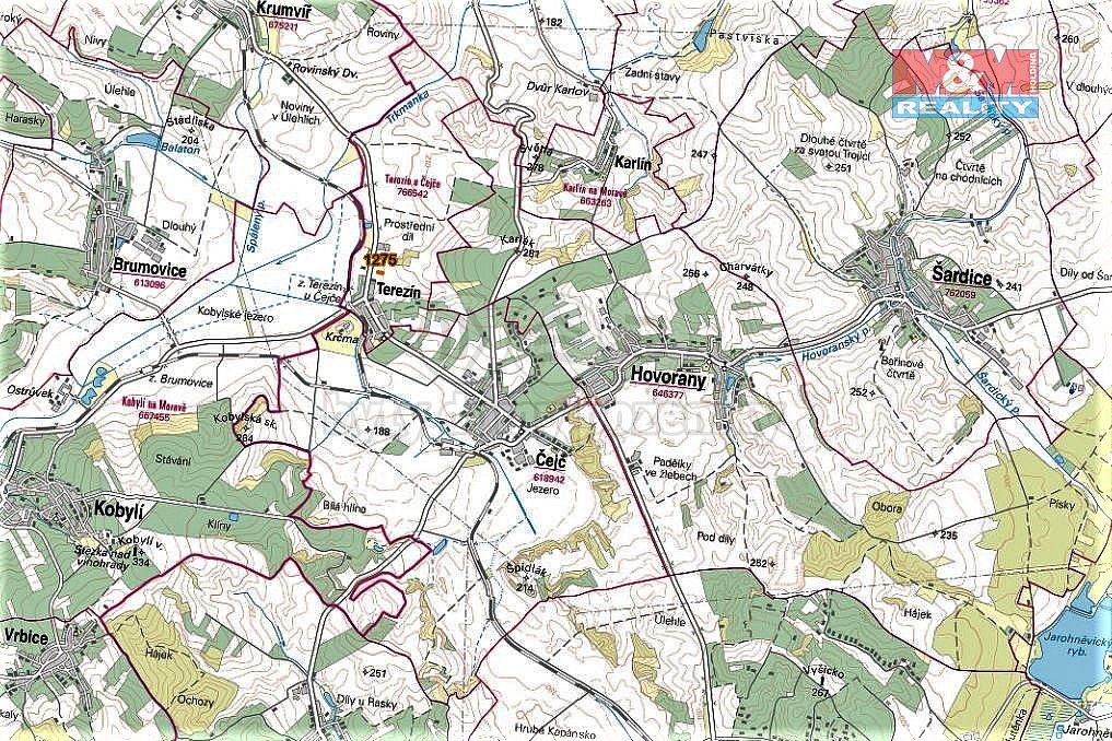 Prodej zemědělský pozemek - Terezín, okres Hodonín, Jihomoravský kraj - 5