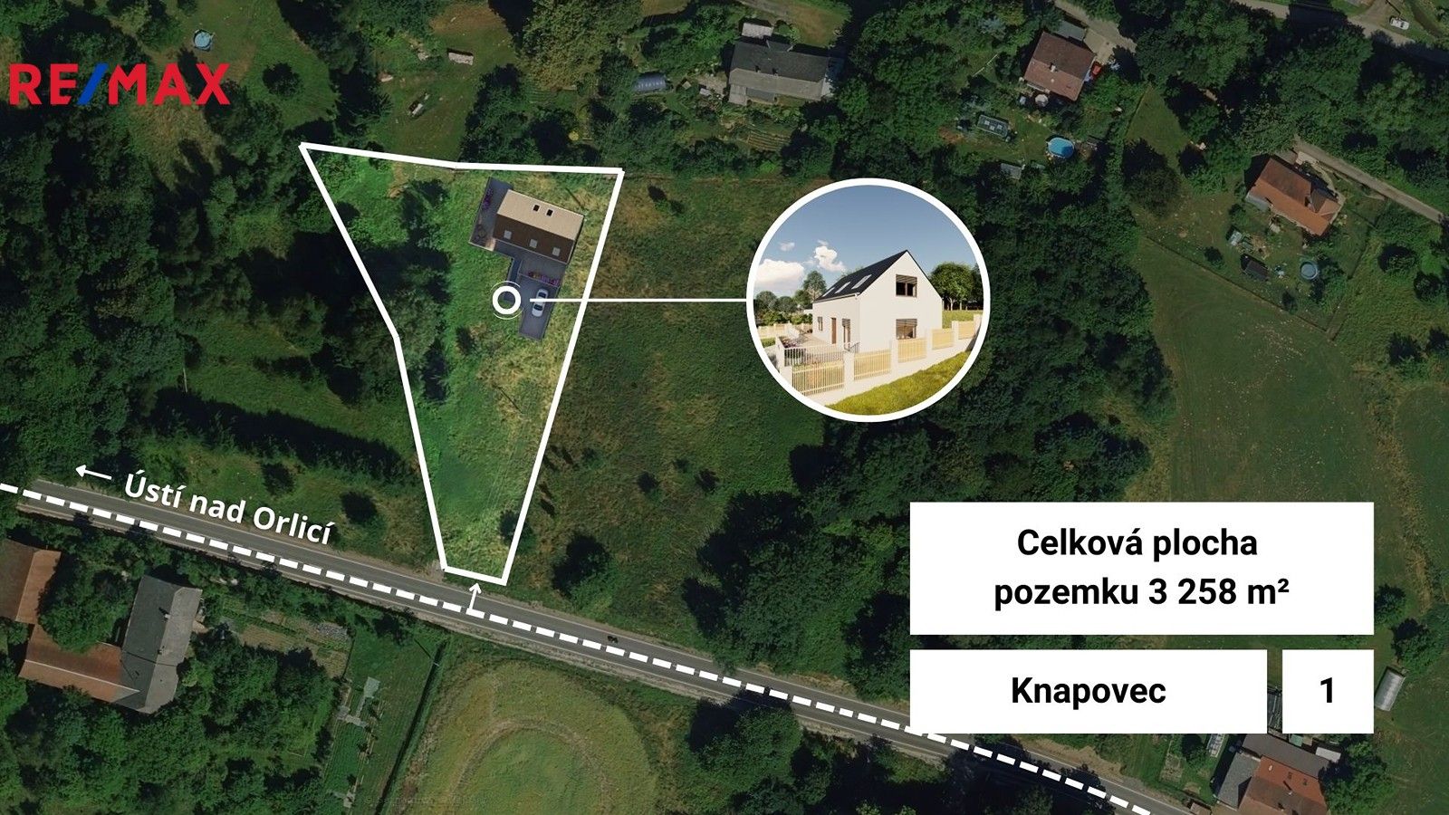 Prodej pozemek pro bydlení - Ústí nad Orlicí, 3 m²