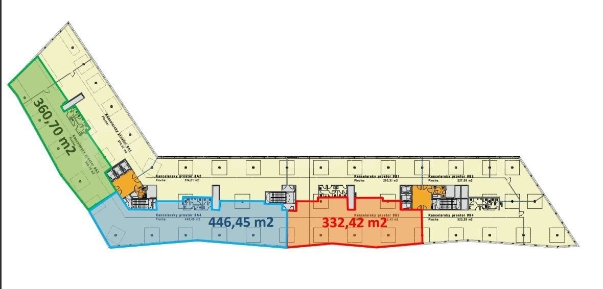 Kancelář · 828 m² · Boudníkova, Praha - 3