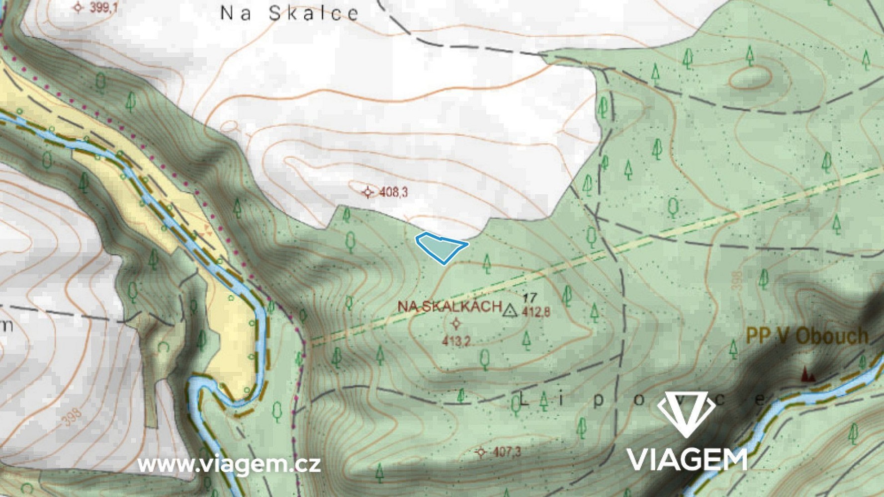 Les · Ostrovec, okres Písek - 3