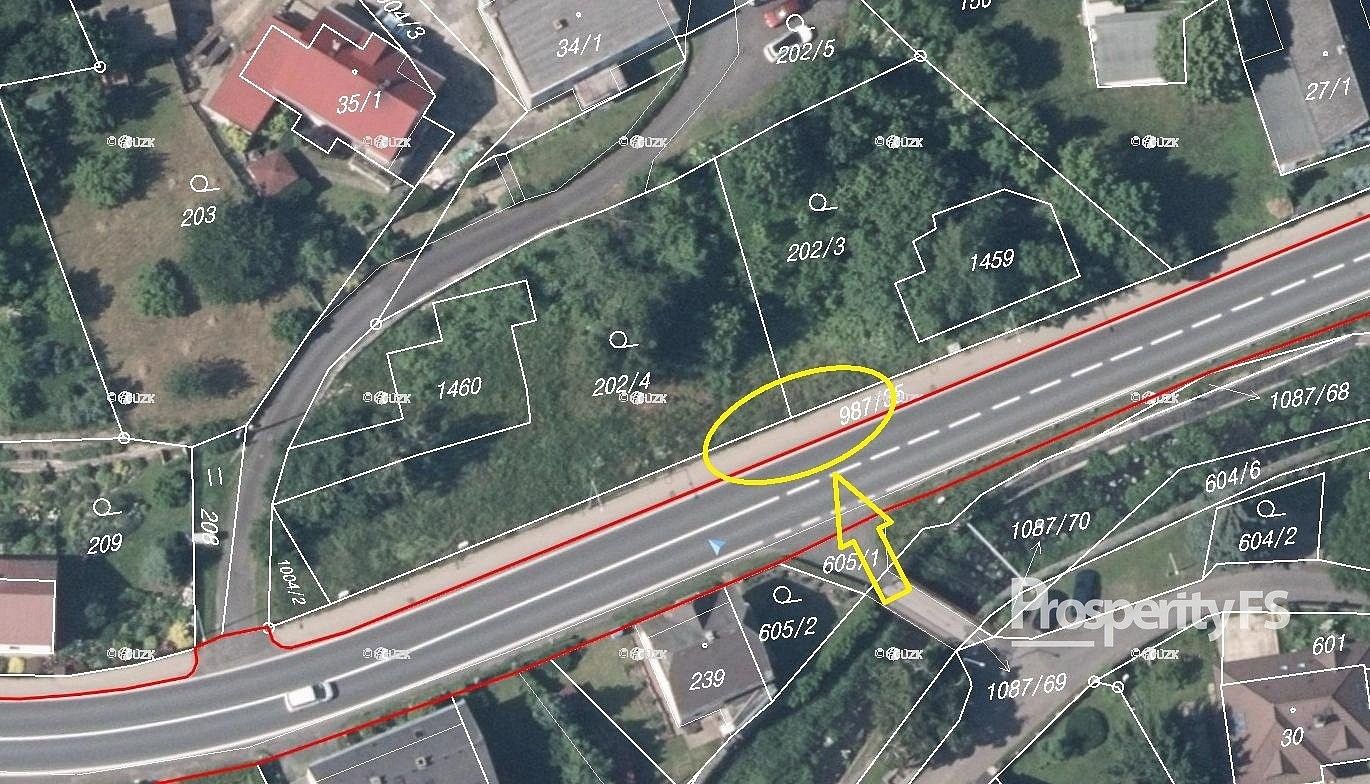 Prodej pozemek pro bydlení - Jílové - Modrá, okres Děčín, Ústecký kraj - 2