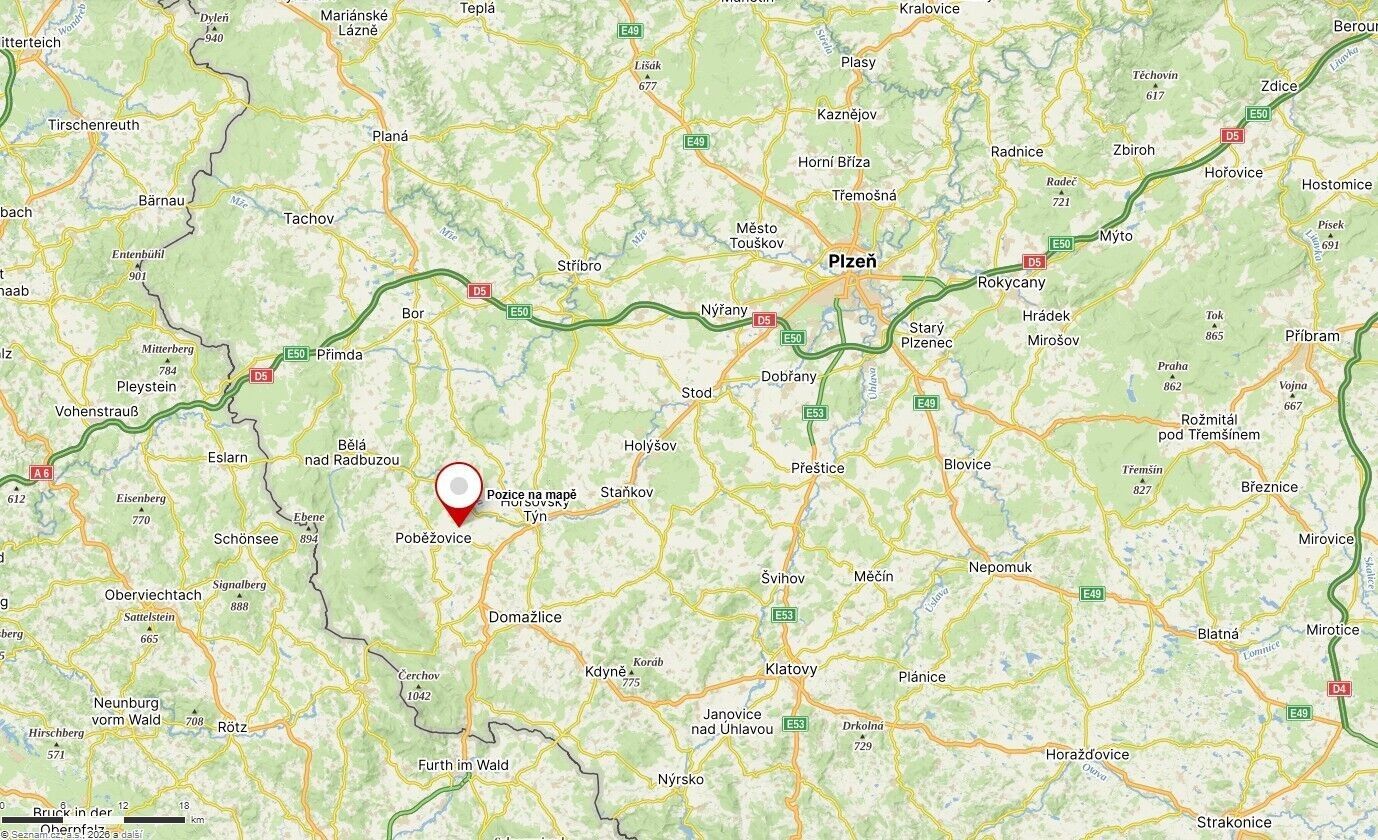 Zemědělský pozemek · 10 487 m² · Poběžovice Zámělíč - 3