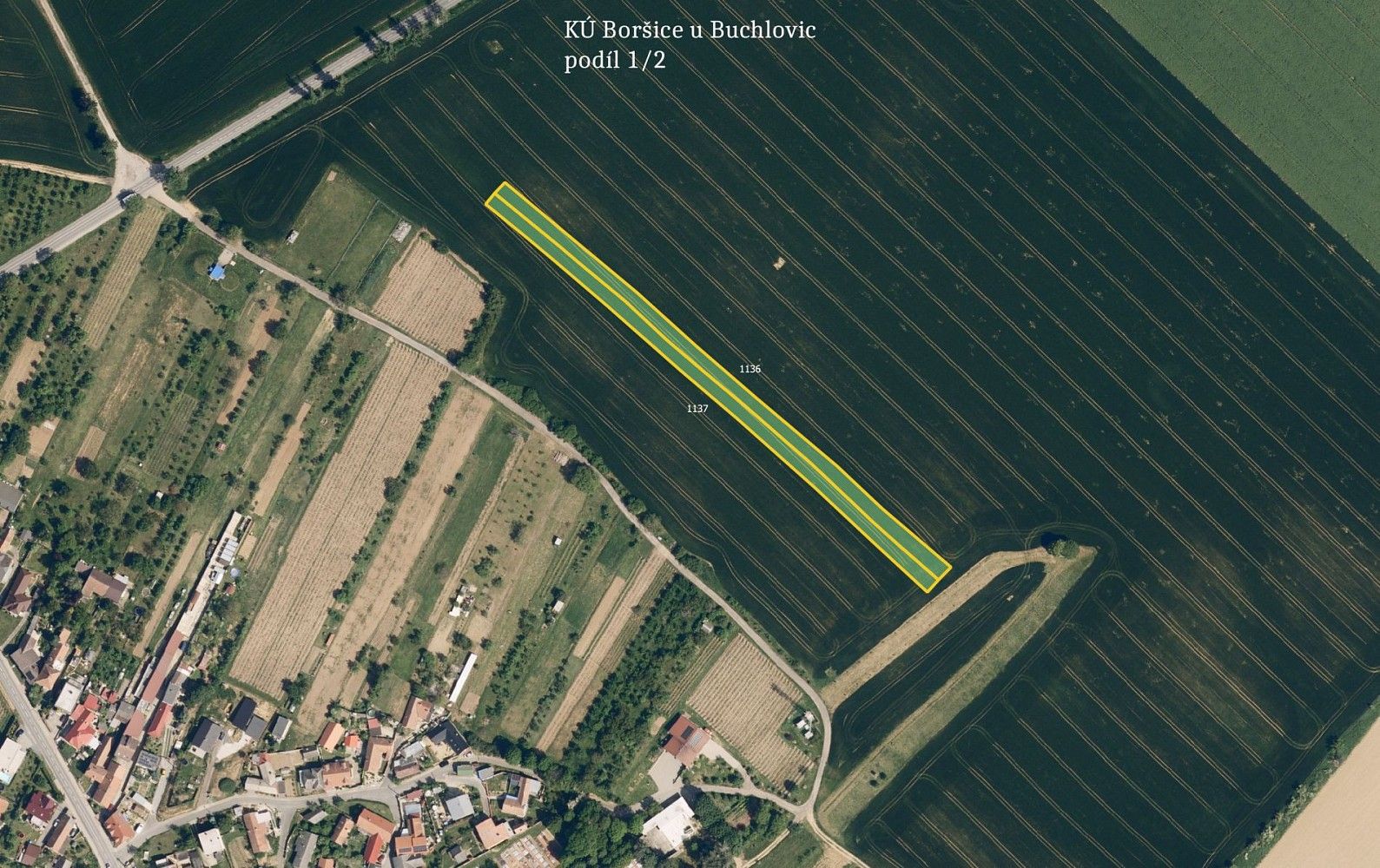 Zemědělské pozemky, Boršice, okres Uherské Hradiště, Zlínský kraj