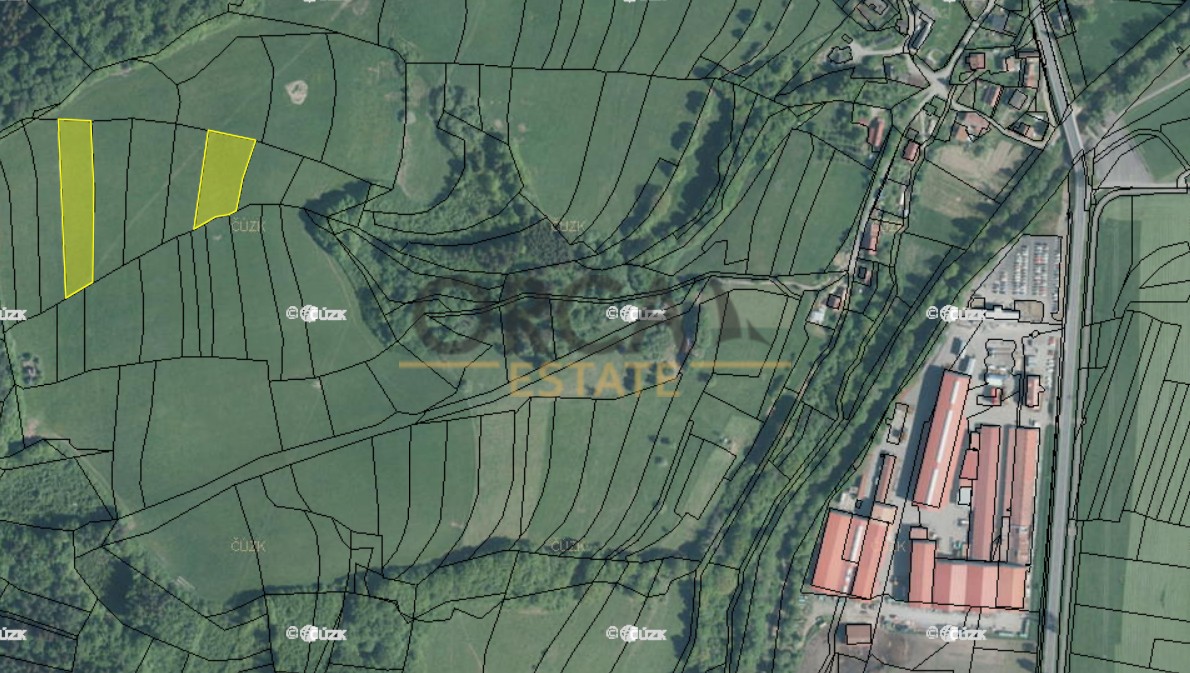 Stavební pozemek, Valašská Polanka – pohled 2