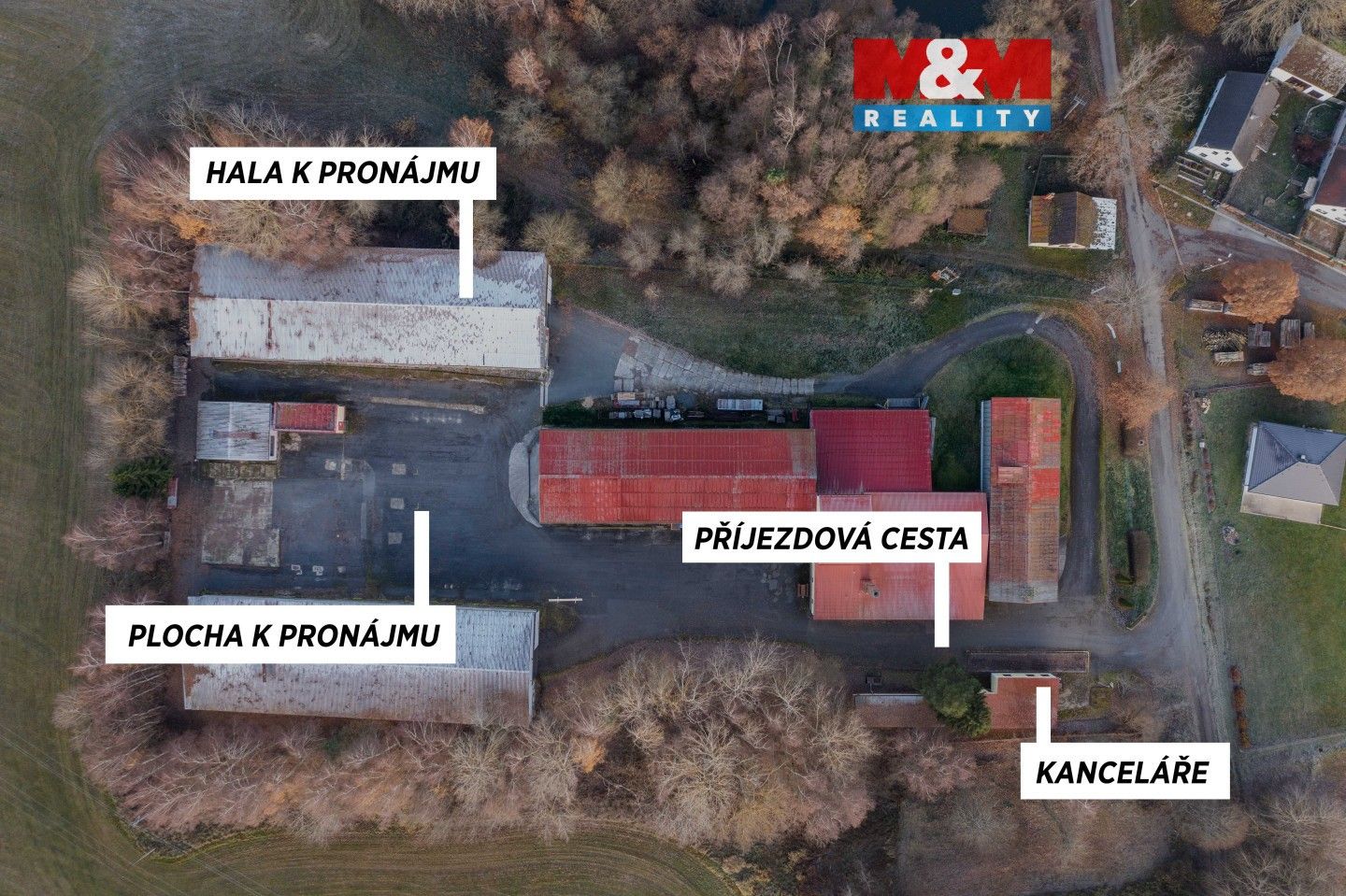 Sklady, Hlinné, Tisová, 1 000 m²