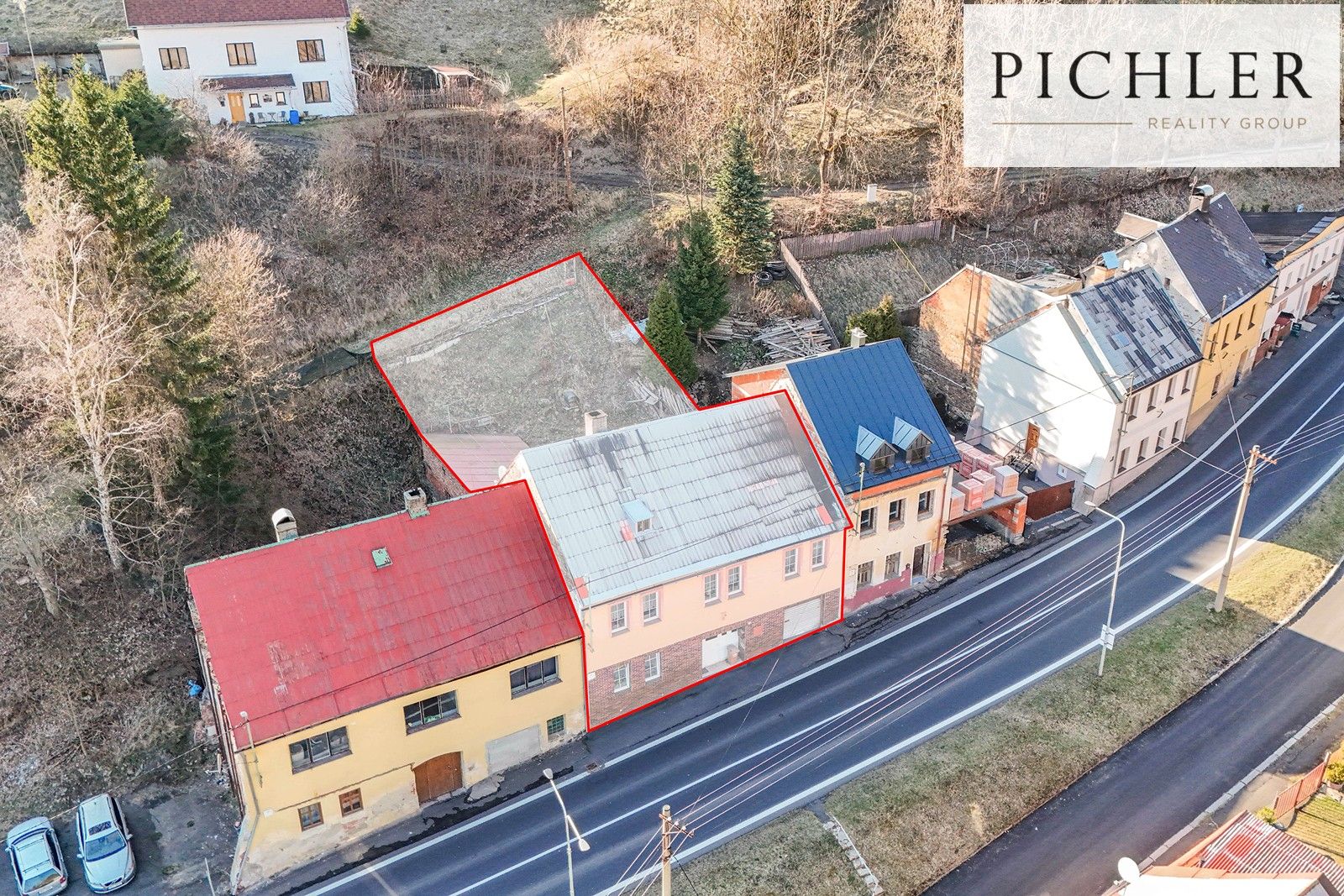 Rodinné domy, tř. Čs. armády, Jáchymov, 203 m²