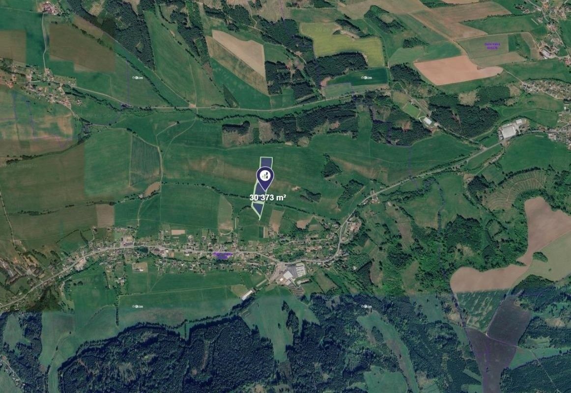 Prodej zemědělský pozemek - Čistá u Horek, 30 373 m² - 2
