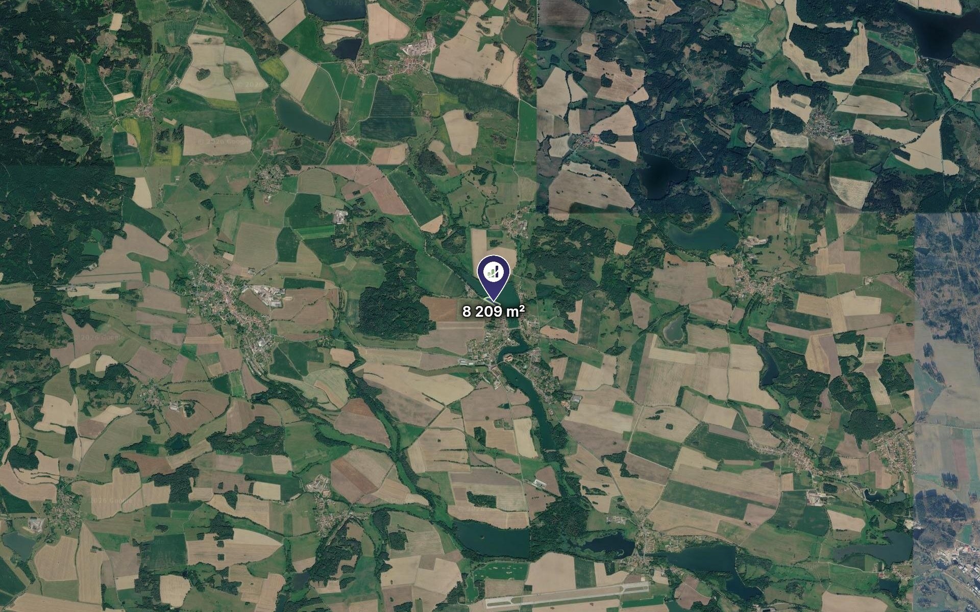 Louky, Lnáře, 8 209 m² - 2