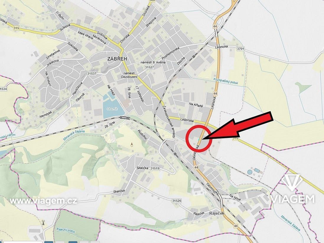 Prodej komerční pozemek - Zábřeh, okres Šumperk - 5