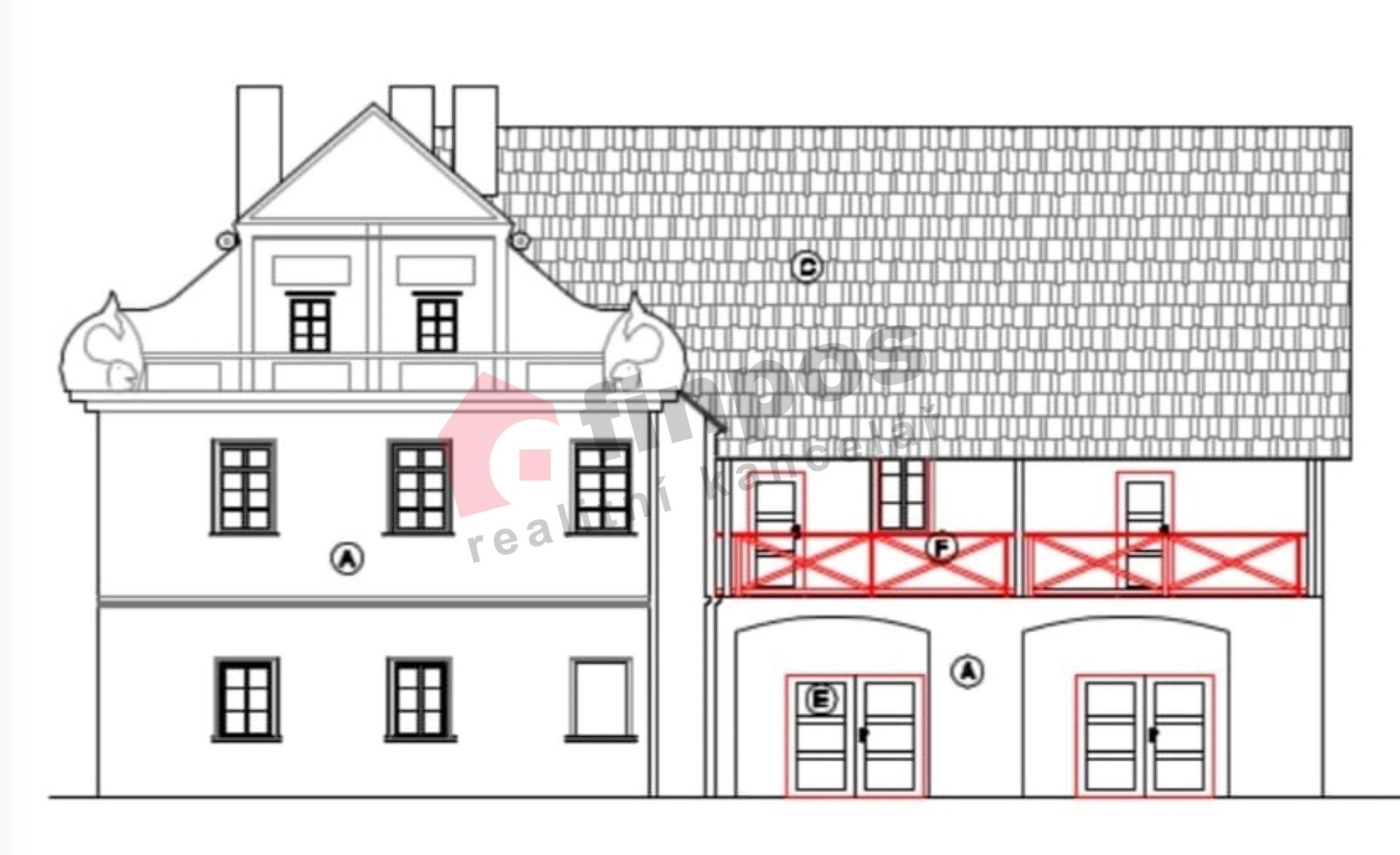 Byt 2+kk · 100 m² · Úštěk Robeč - 3