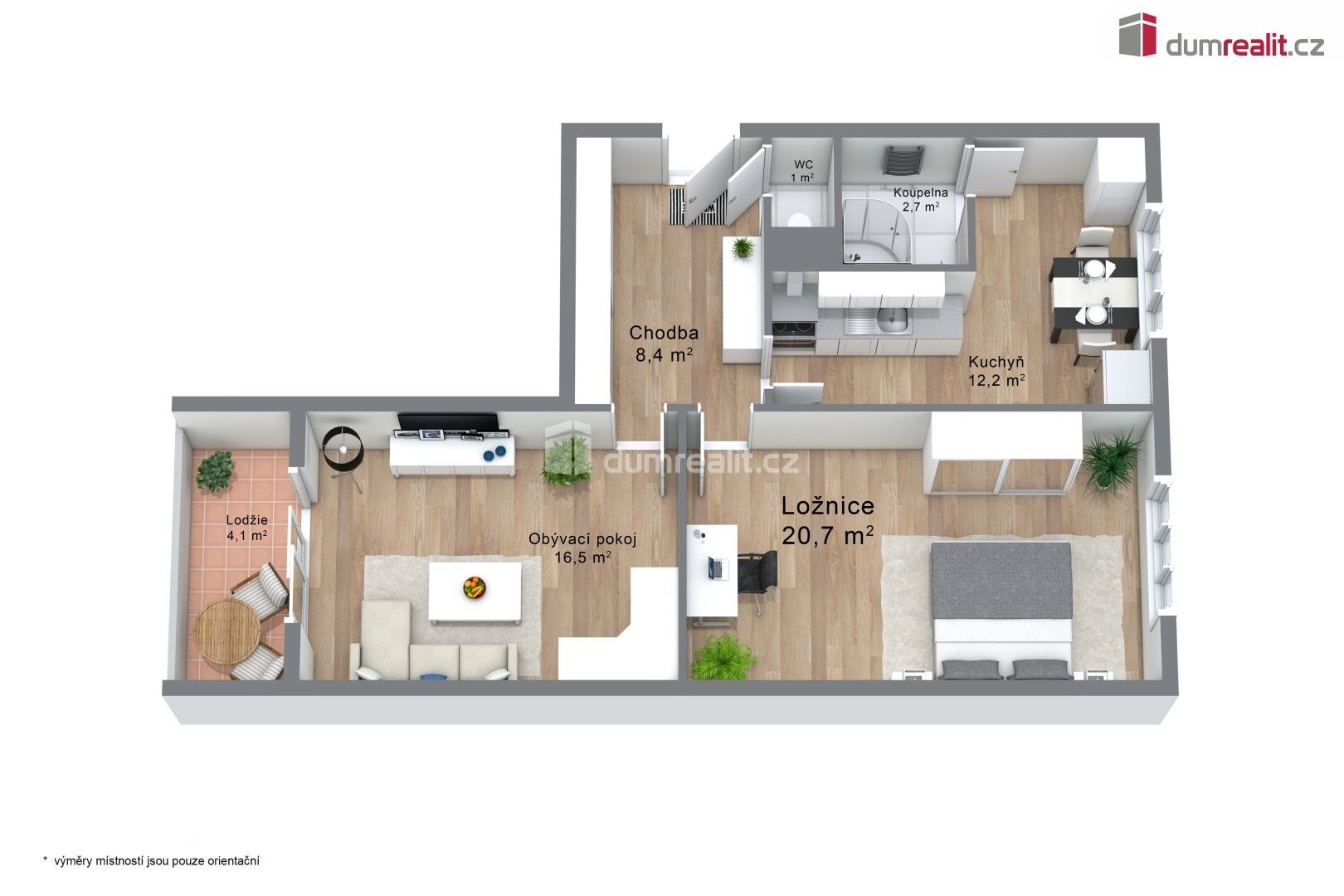 2+1, Klínovecká, Karlovy Vary, 65 m² - 2