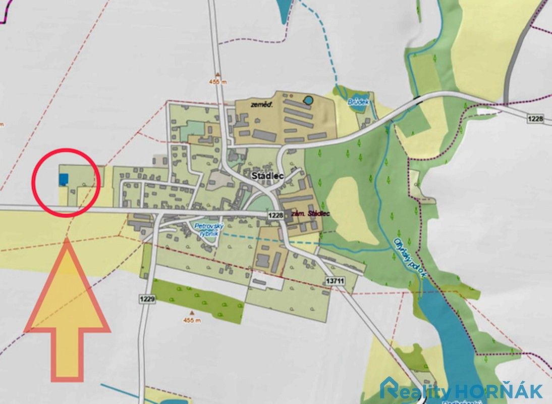 Pozemek pro bydlení · Stádlec, okres Tábor, Jihočeský kraj - 3
