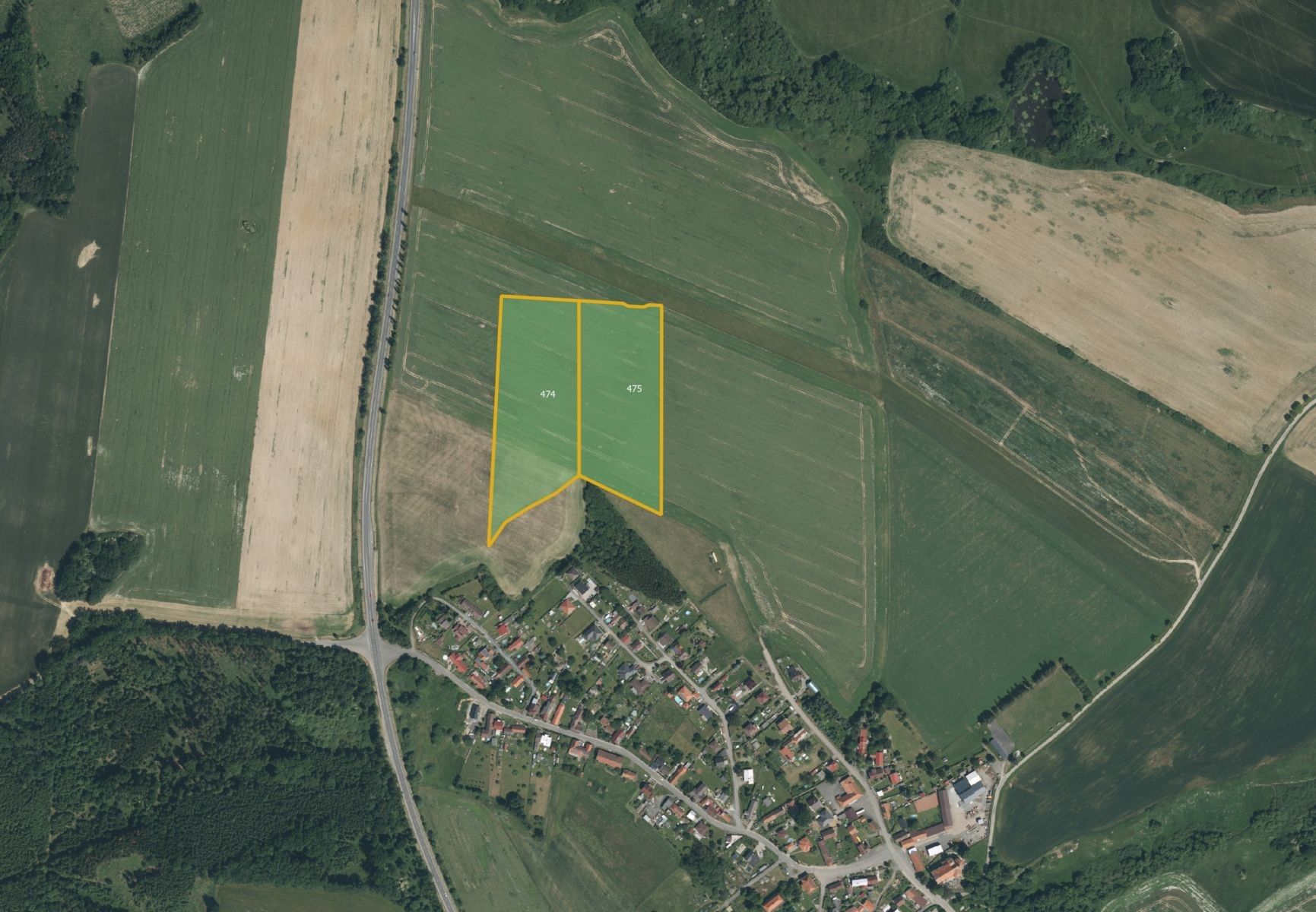 Zemědělské pozemky, Seč