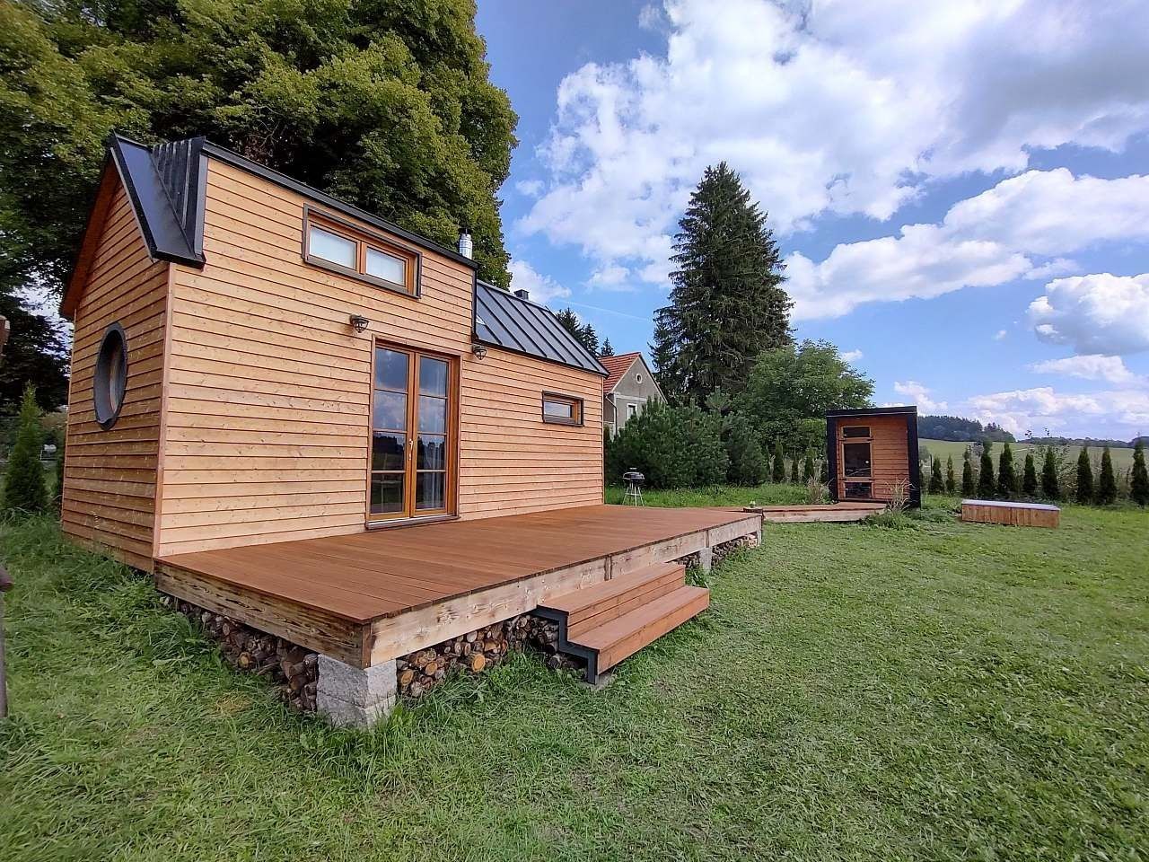 Chaty, Malšín - Ostrov na Šumavě, Jihočeský kraj