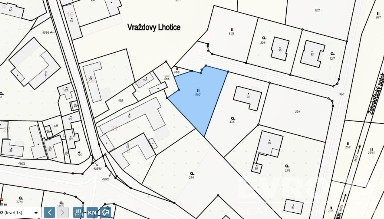Pozemek pro bydlení · Dolní Kralovice Vraždovy Lhotice - 3