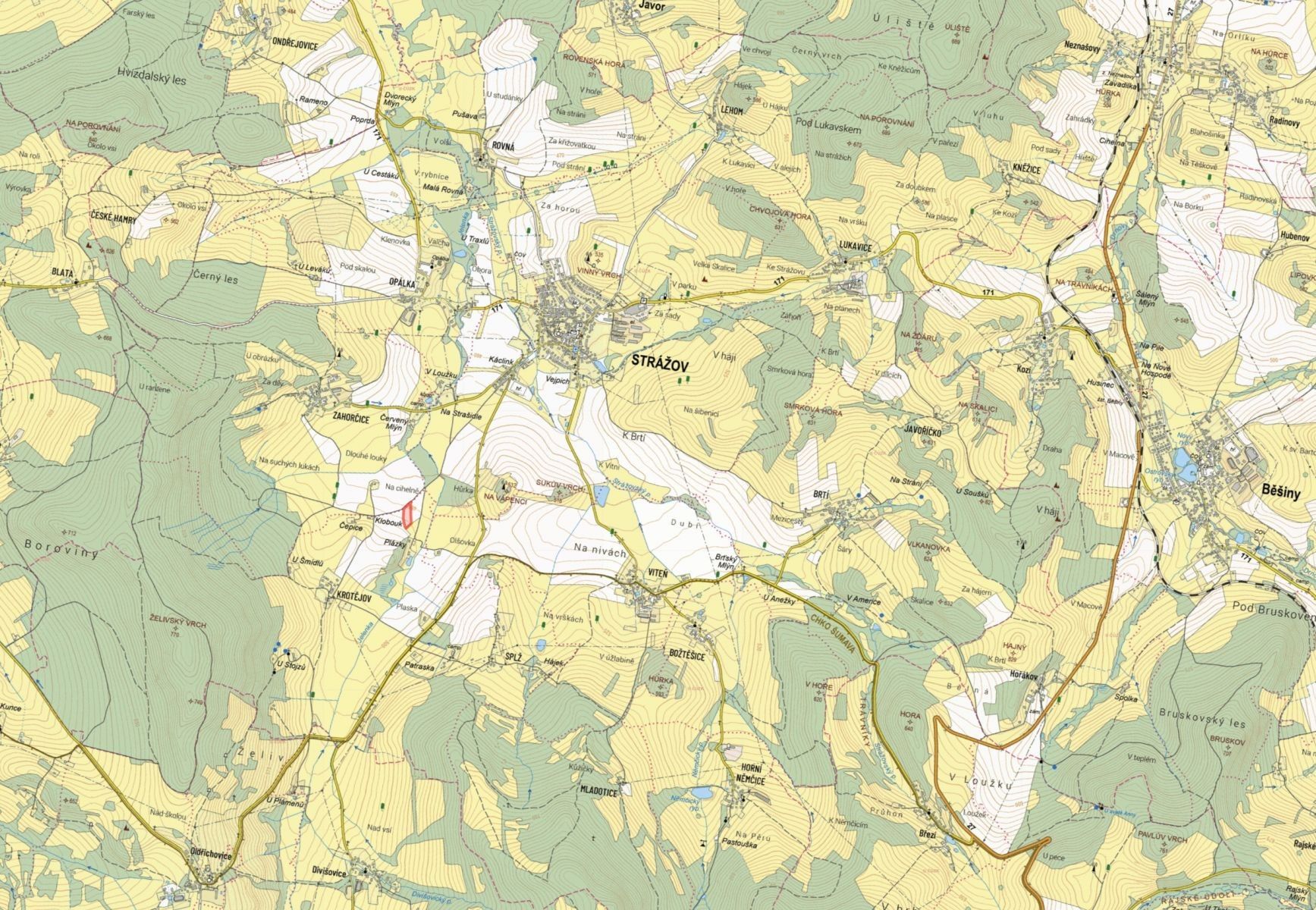 Zemědělské pozemky, Strážov Krotějov - 2