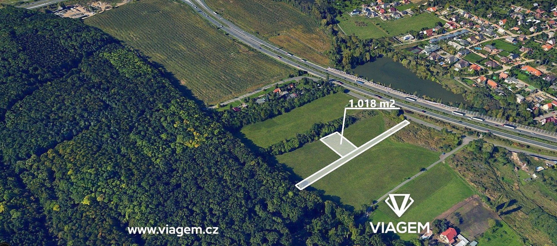 Zahrada, 1 018 m²