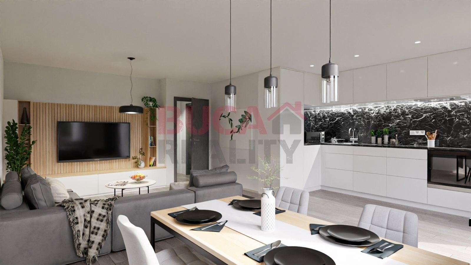 Prodej byt 2+kk - Polní, Kaplice, 58 m²