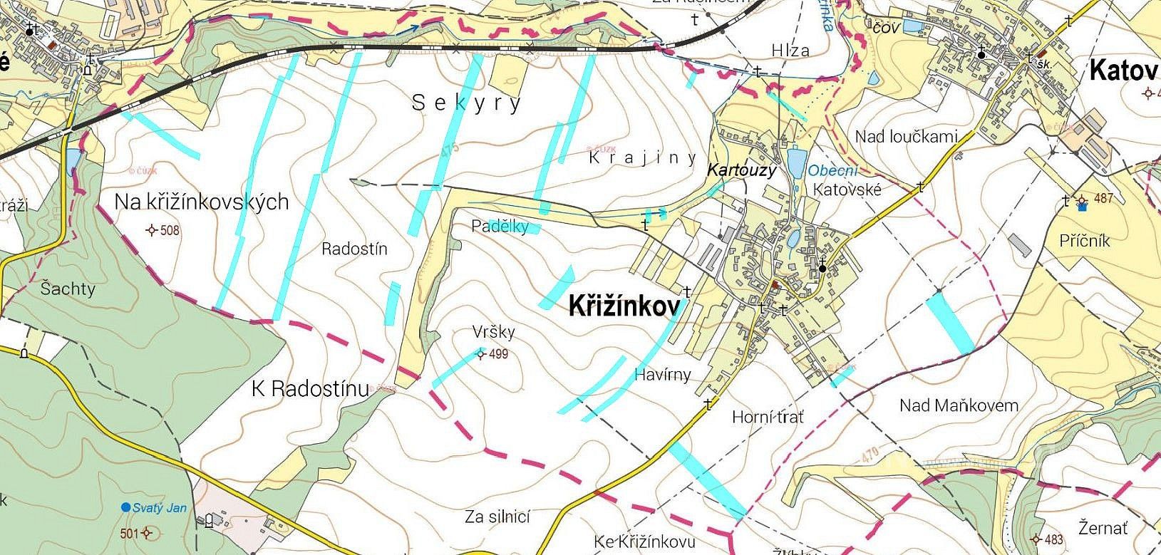 Zemědělský pozemek · Křižínkov, okres Brno-venkov, Jihomoravský kraj - 2