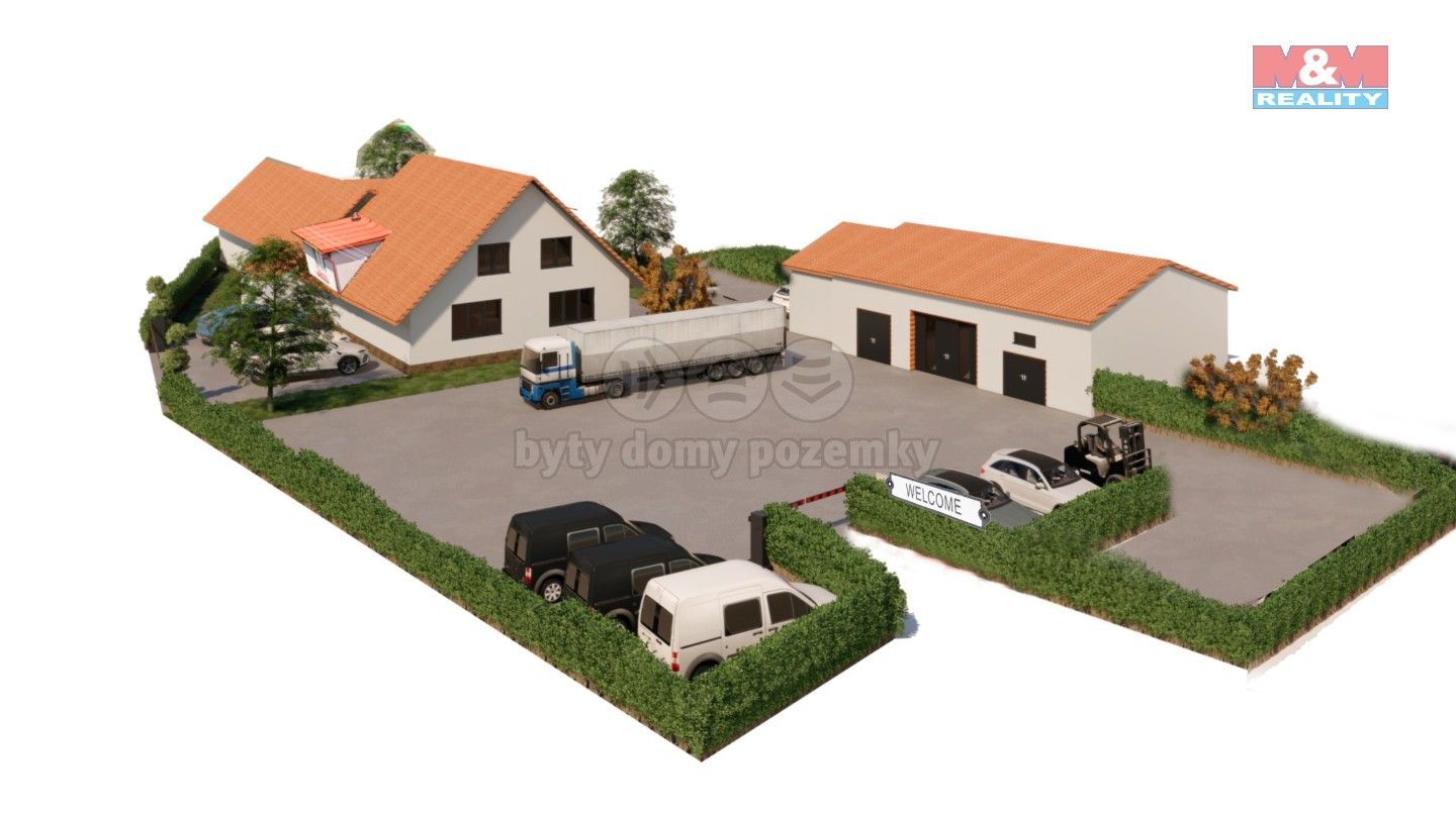 Sklady, Tatouňovice, Čakov, 400 m²