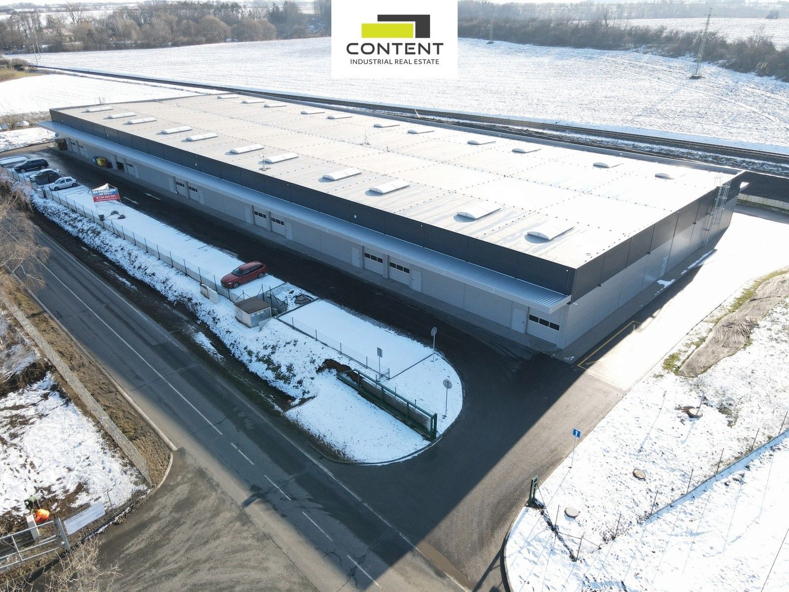 Pronájem výrobní prostory - Zápy, 540 m²