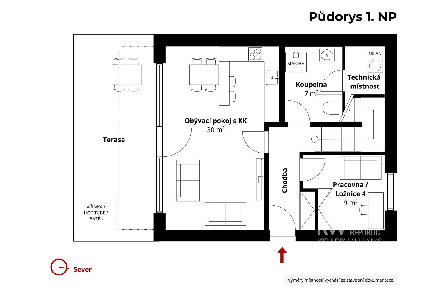 Prodej rodinný dům - Jiřího Šotky, Nové Strašecí, okres Rakovník, 117 m² - 5