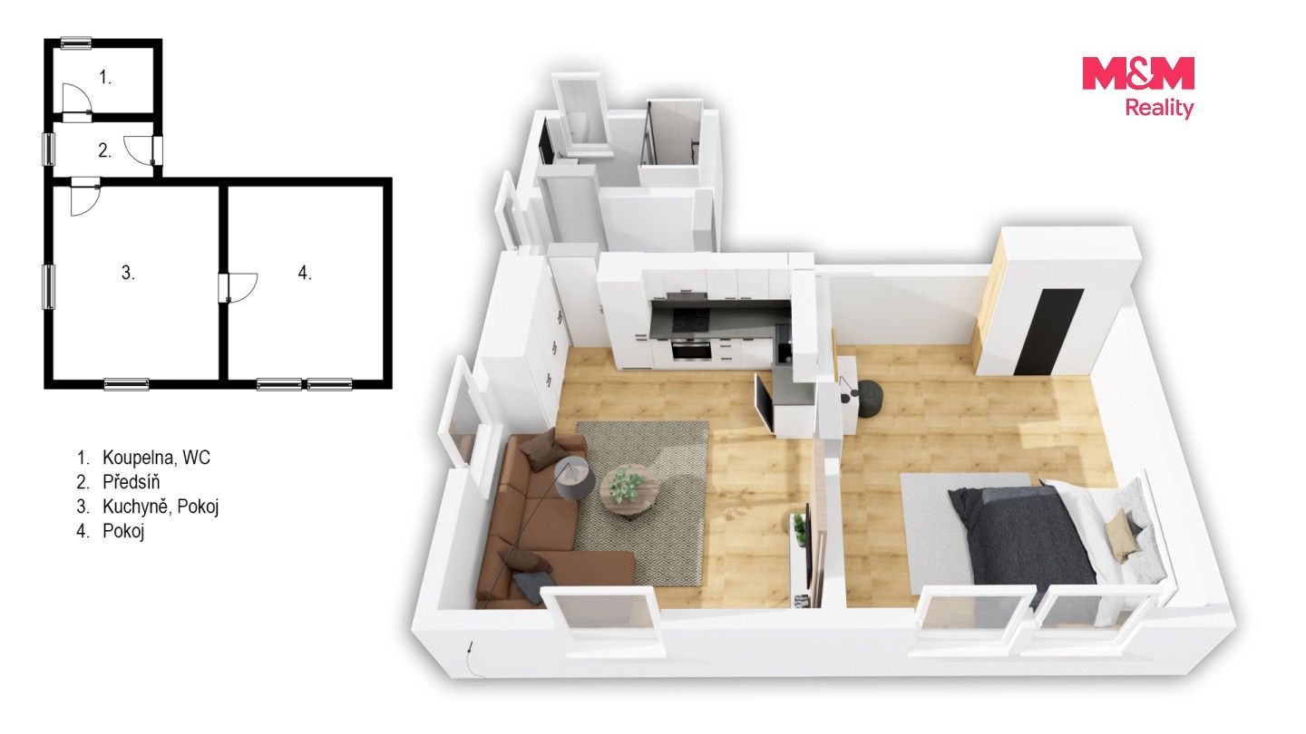 Byt 2+kk · 55 m² · Laurinova, Mladá Boleslav - 2