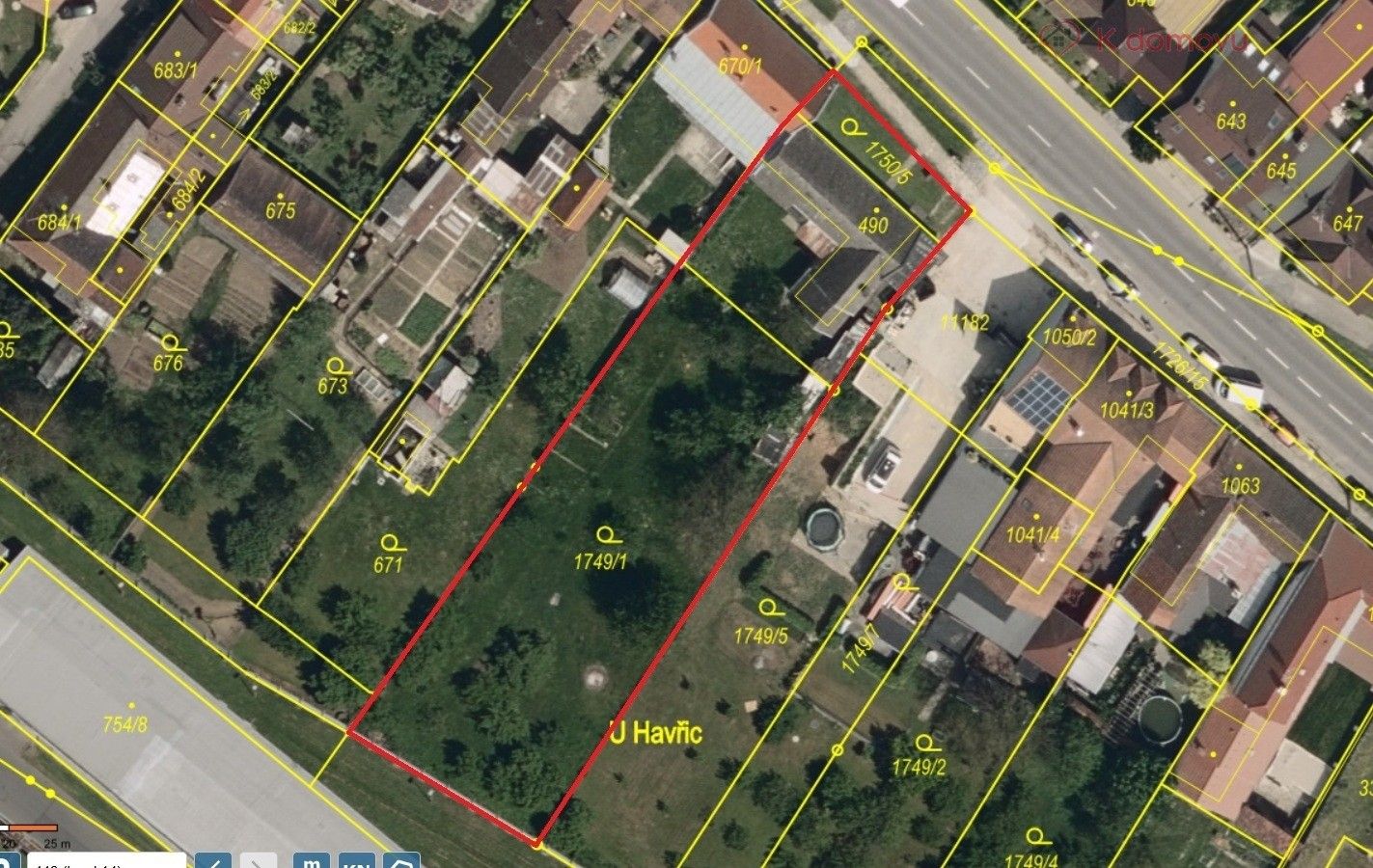 Pozemek pro bydlení · 1 755 m² · Svat. Čecha, Uherský Brod - 3