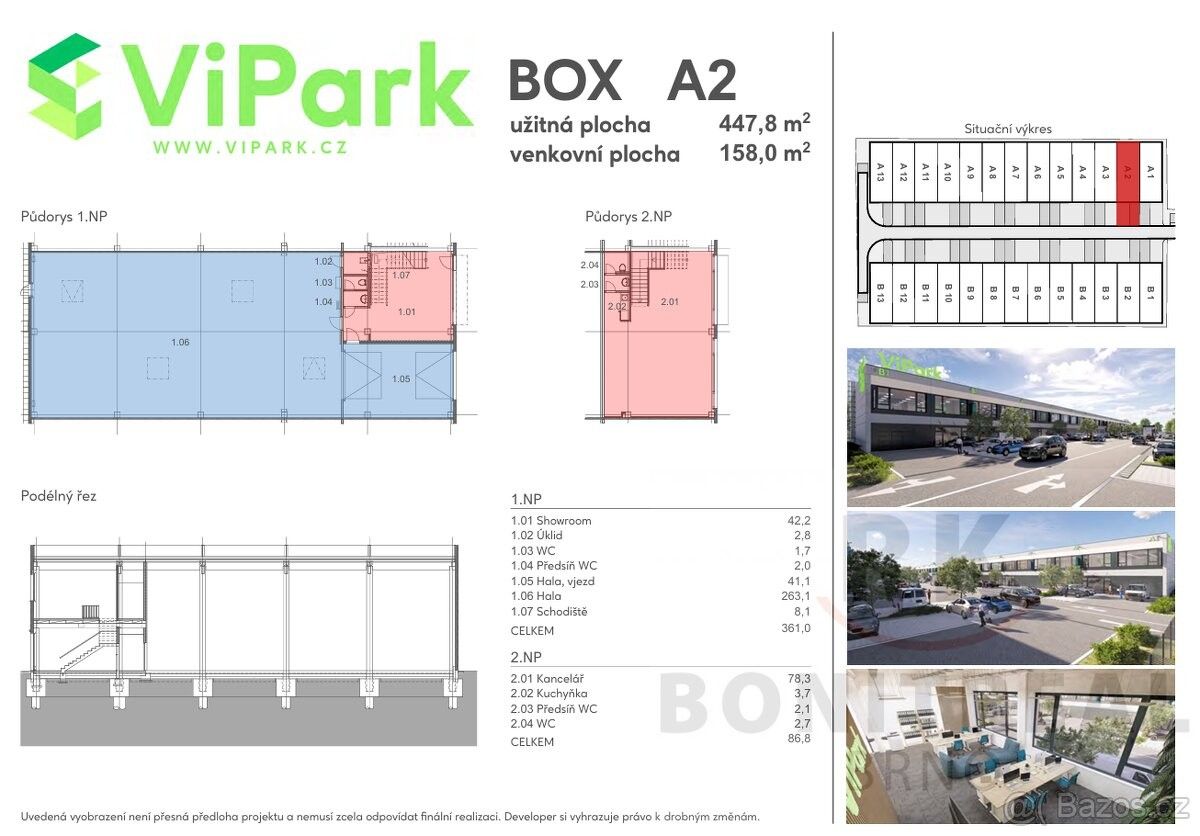 Pronájem sklad - Brno, 618 00