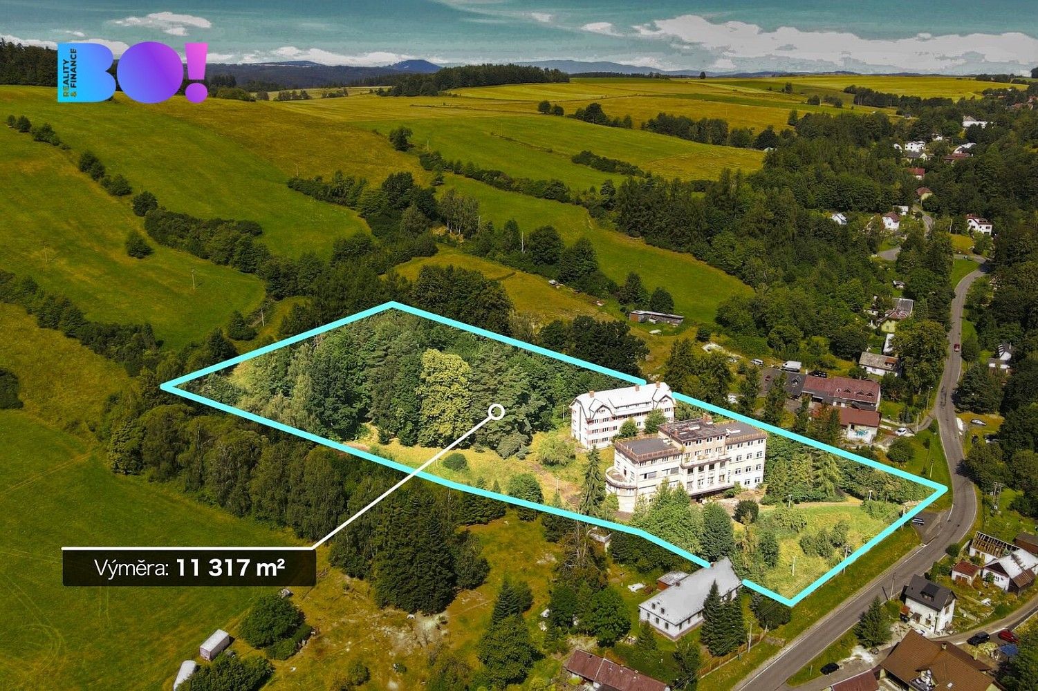 Ubytovací zařízení, Kružberk, okres Opava, Moravskoslezský kraj, 2 714 m² - 2