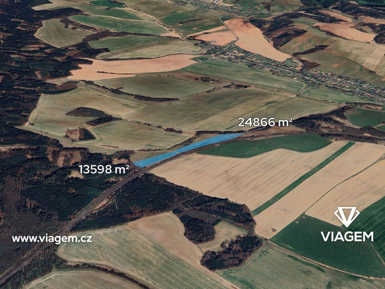 Zemědělský pozemek, 12 821 m²