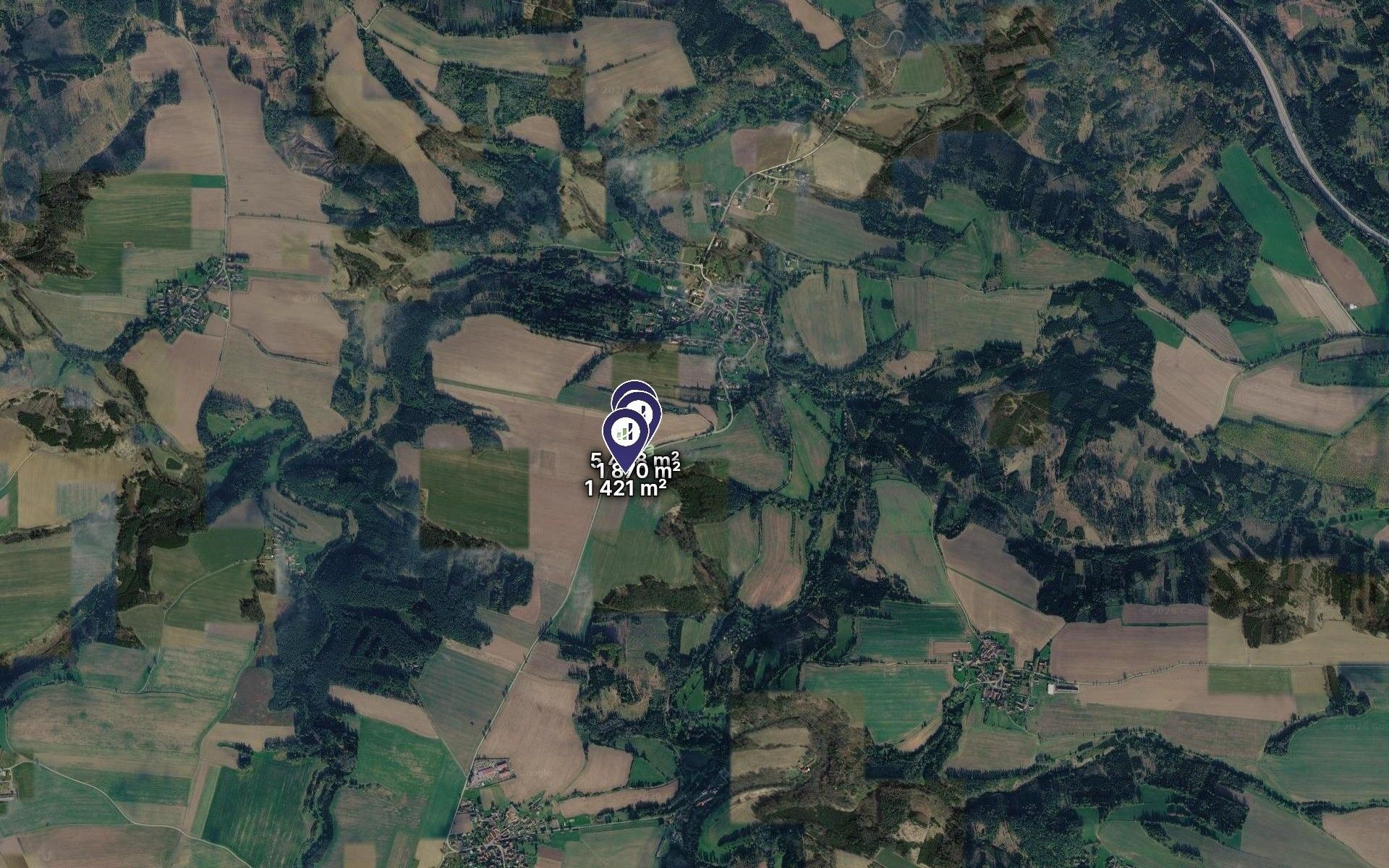 Zemědělské pozemky, Libež, 8 739 m² - 2