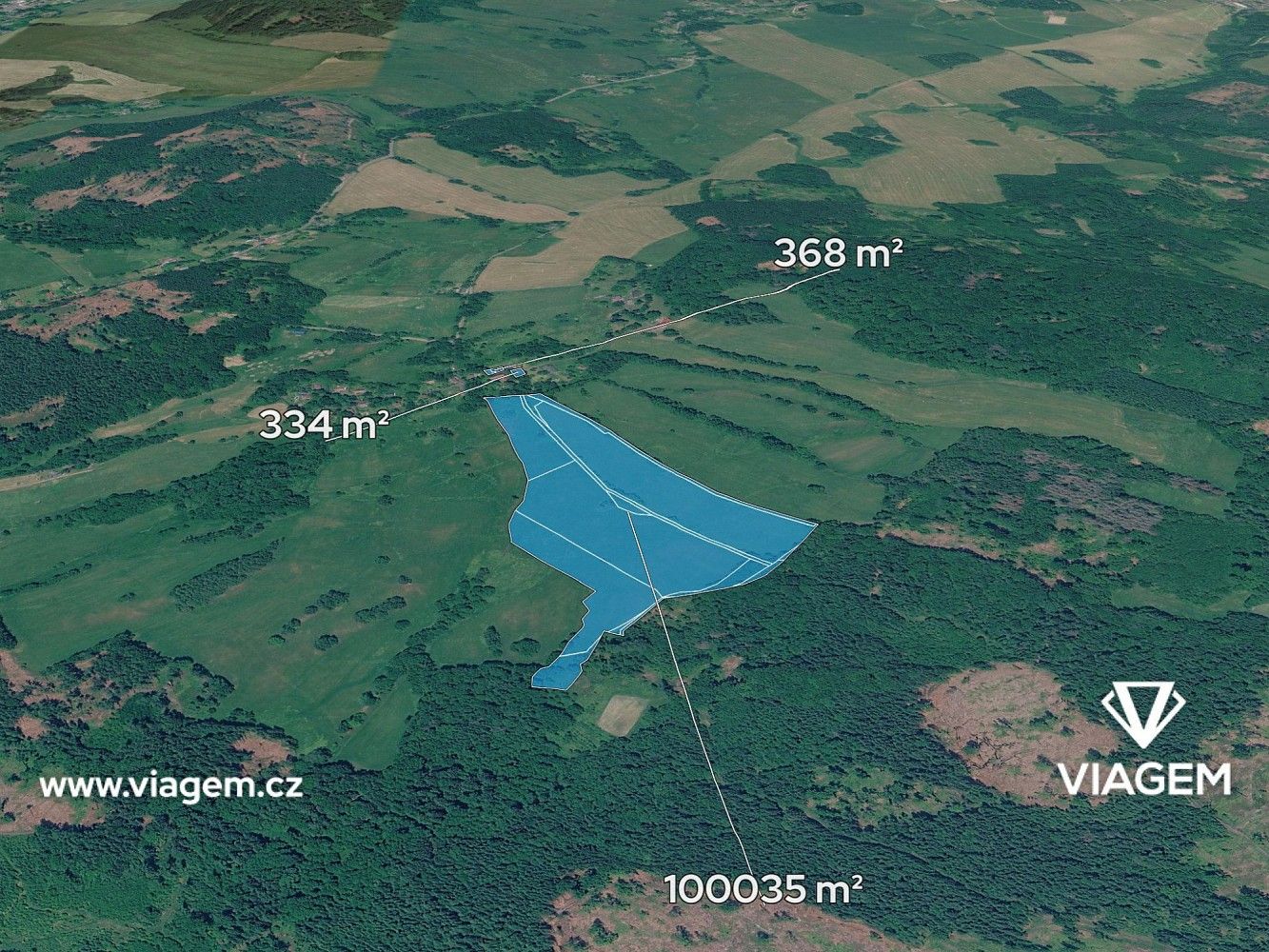 Zemědělský pozemek, 3 777 m²