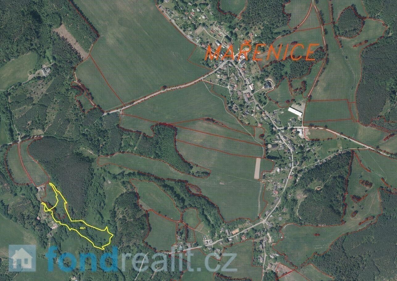 Prodej zemědělský pozemek - Mařenice, 19 744 m² - 5