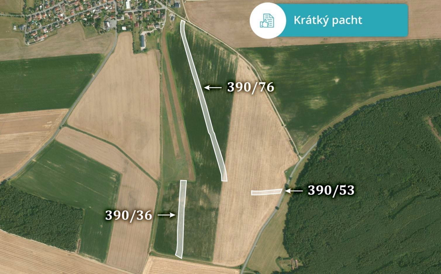 Prodej zemědělský pozemek - Česká Bříza, 5 292 m²