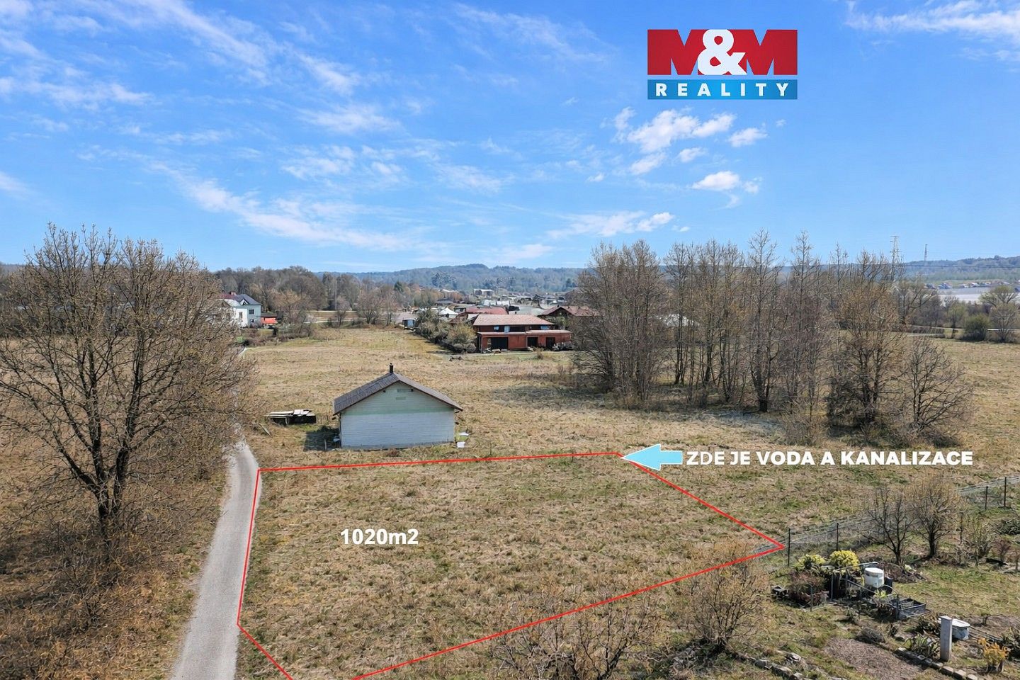 Pozemek pro bydlení, 1 020 m²