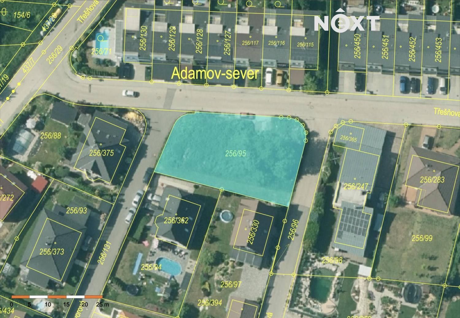 Prodej pozemek pro bydlení - Adamov