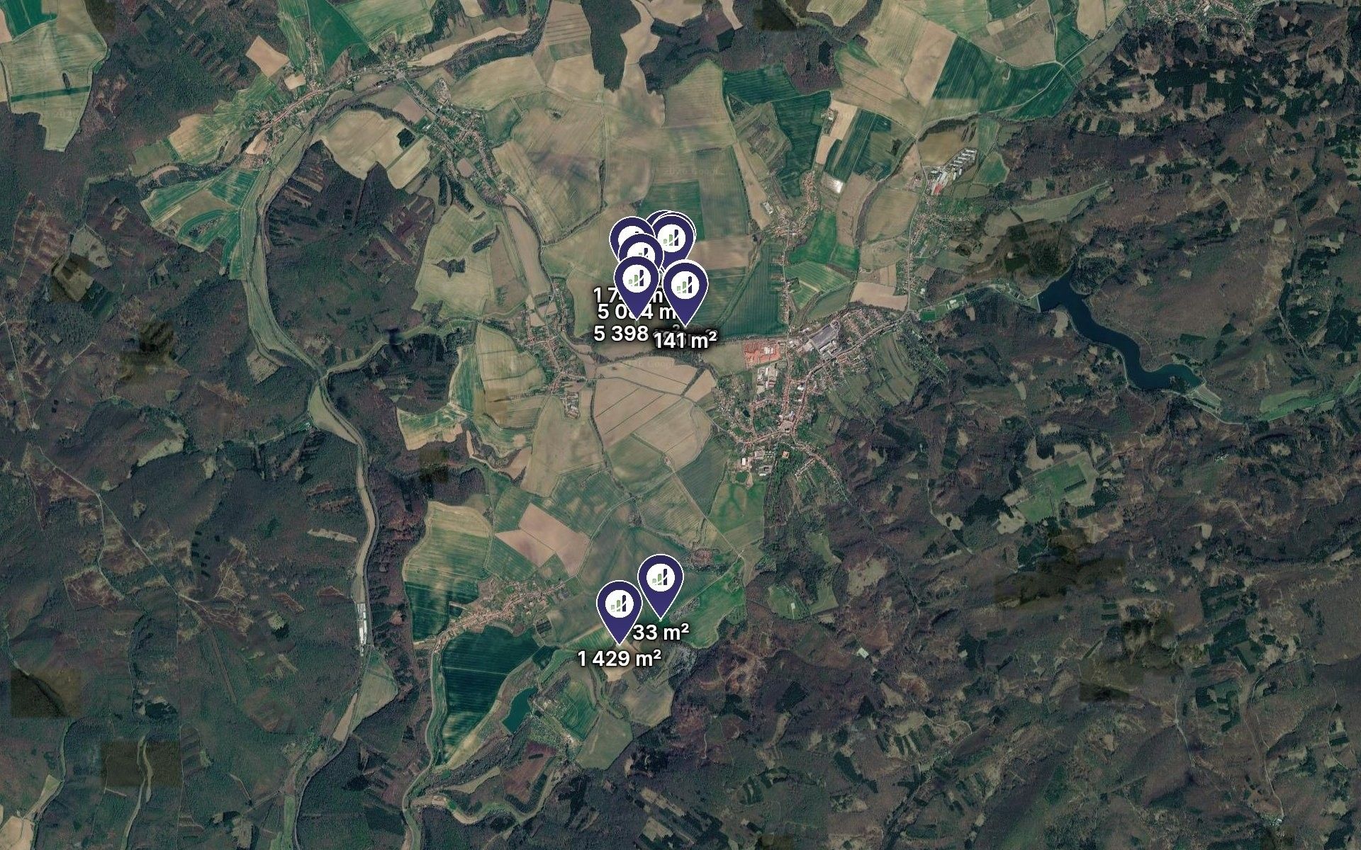 Prodej zemědělský pozemek - Koryčany, 21 573 m² - 5