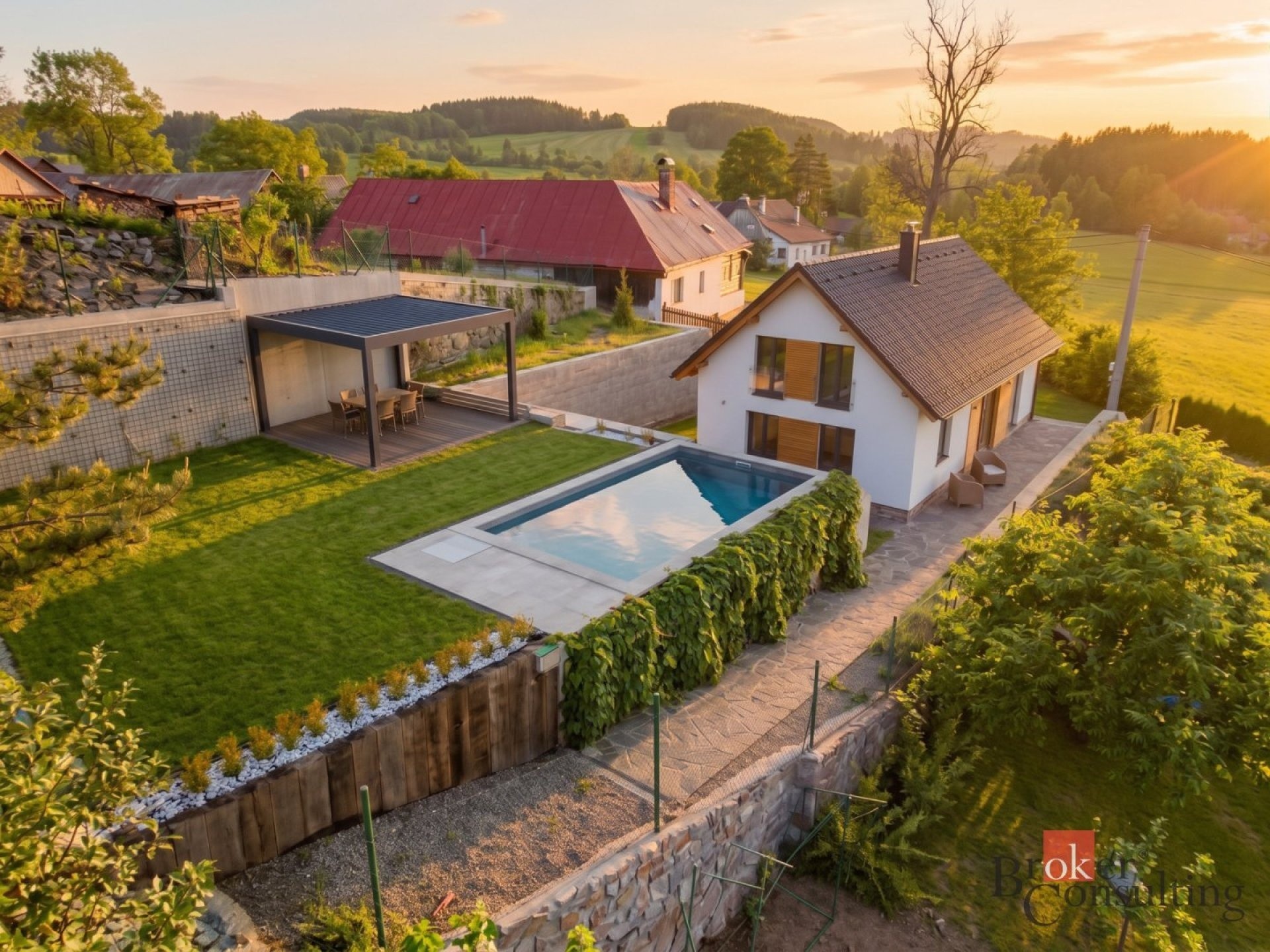 Pozemek pro bydlení · 530 m² · Vacov - 4
