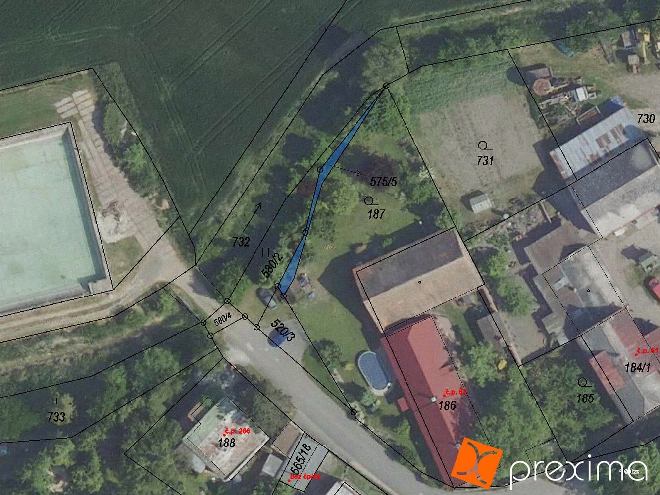 Pozemek pro bydlení, 20 m²