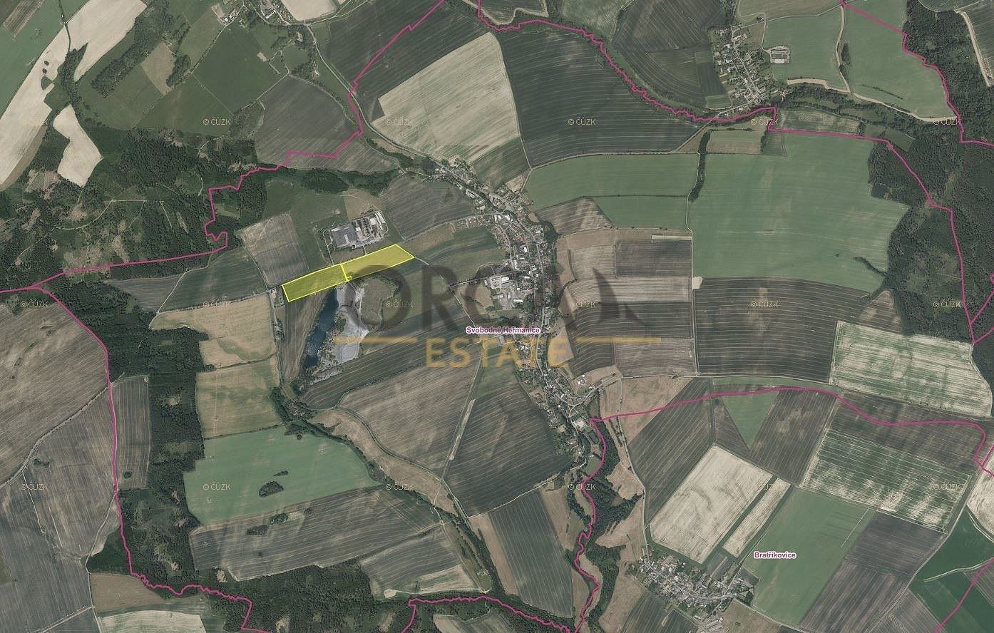 Zemědělské pozemky, Svobodné Heřmanice, okres Bruntál - 2