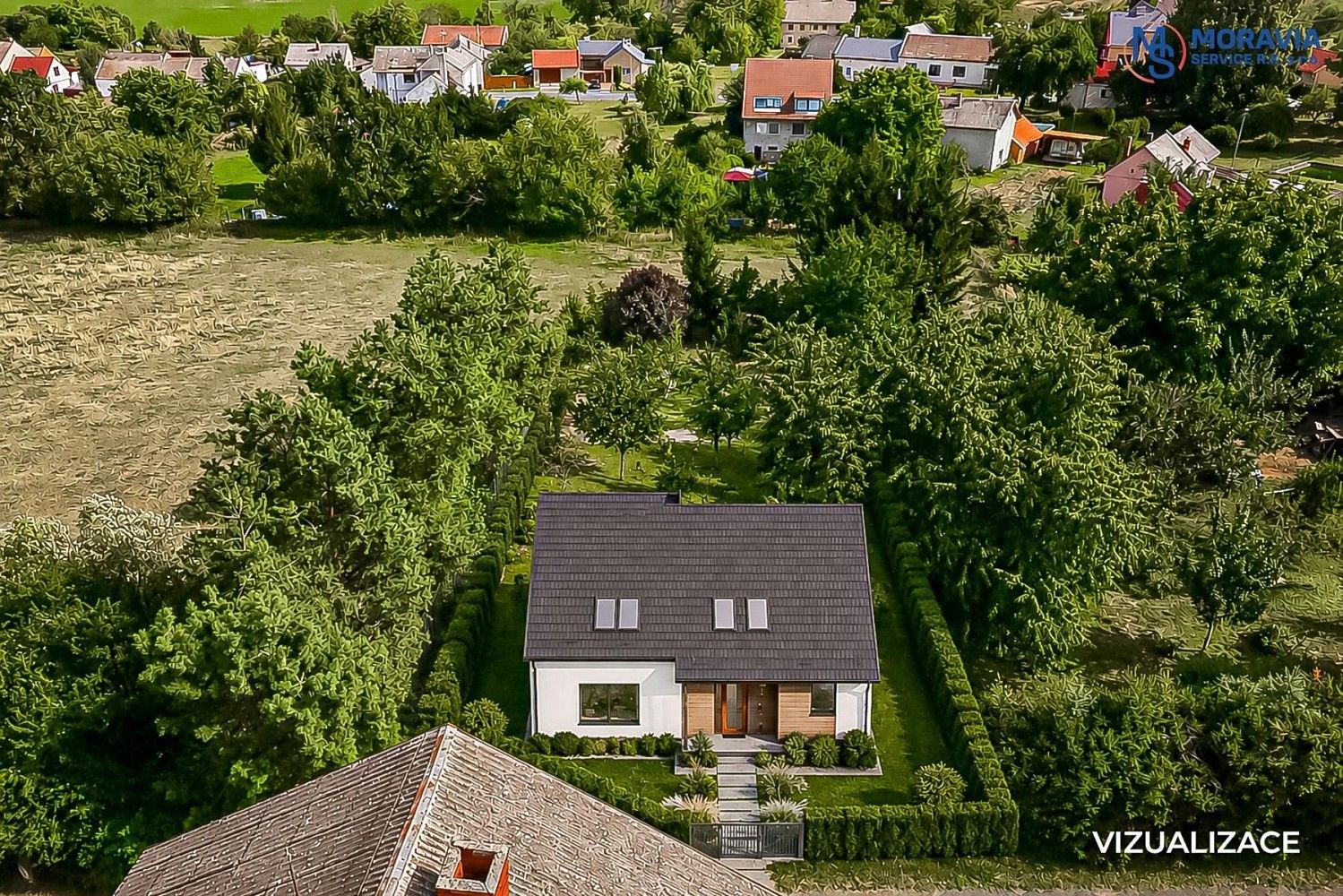 Pozemky pro bydlení, Bílá Lhota - Červená Lhota, okres Olomouc, Olomoucký kraj - 1