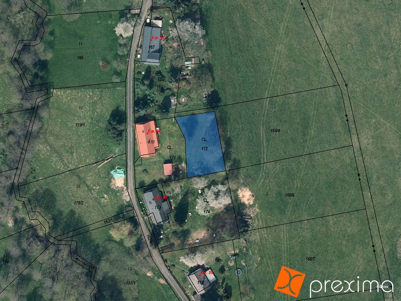 Pozemek pro bydlení, 194 m²