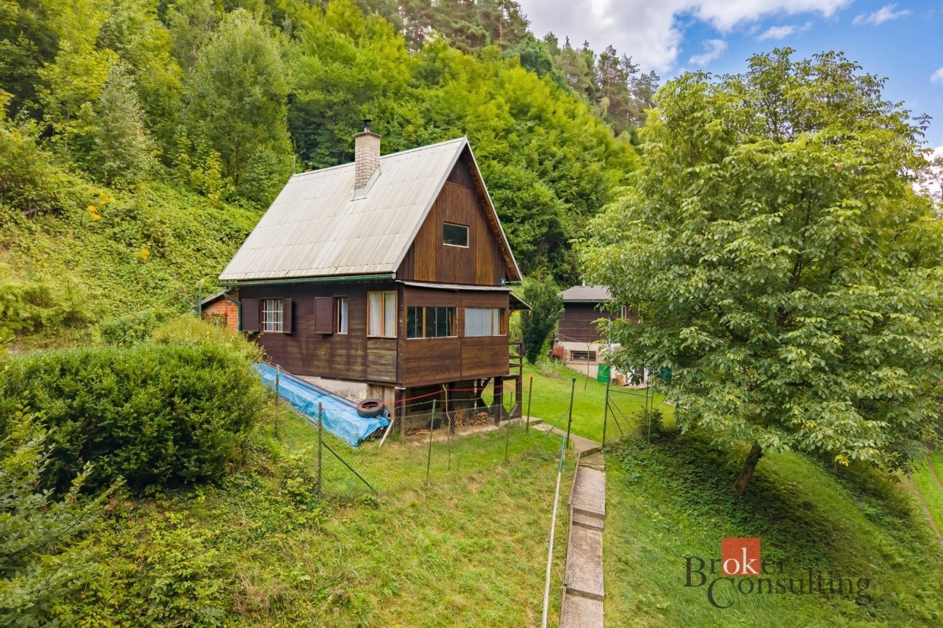 Chaty, Kněžičky, Český Dub, 56 m²