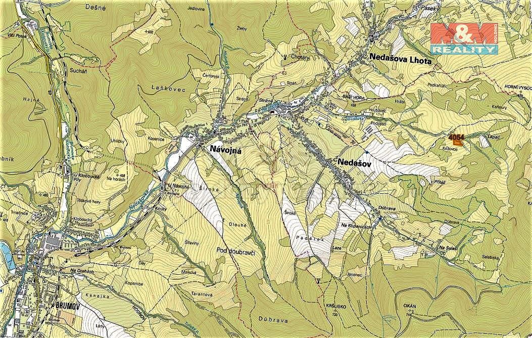 Prodej louka - Nedašov, okres Zlín, Zlínský kraj - 2